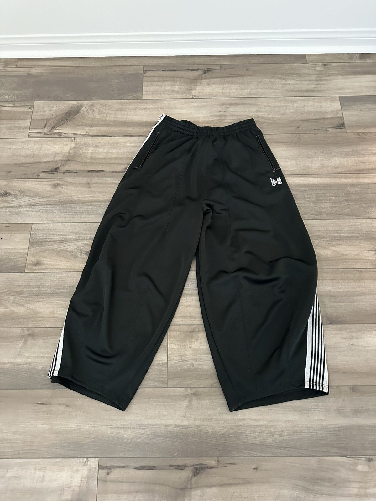 Needles H.D. Track Pants Black/Silver