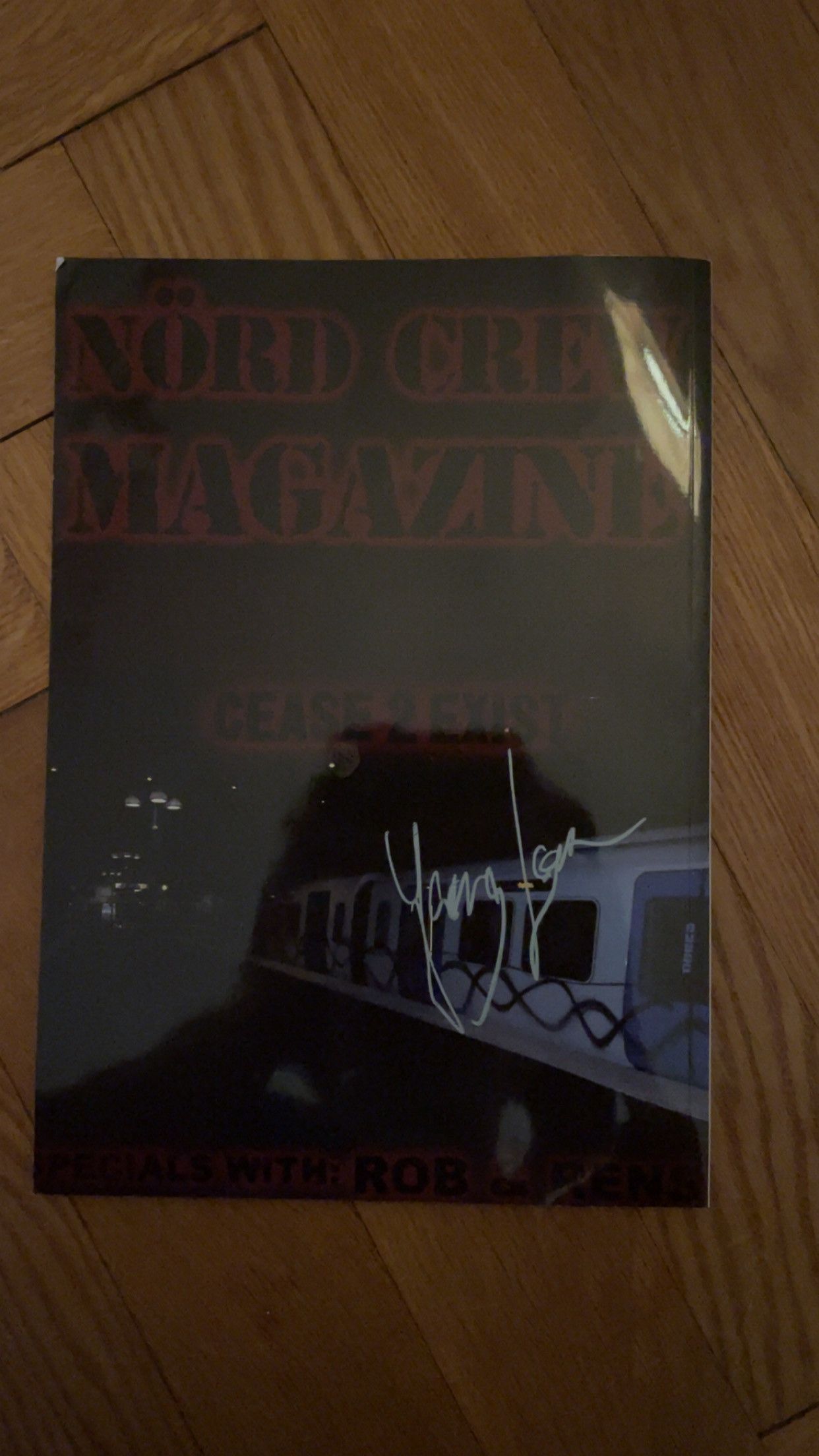 Drain Gang × Sad Boys Nörd Crew Mag Signed By Yung Lean and Varg2tm Size ONE SIZE - 5 Thumbnail