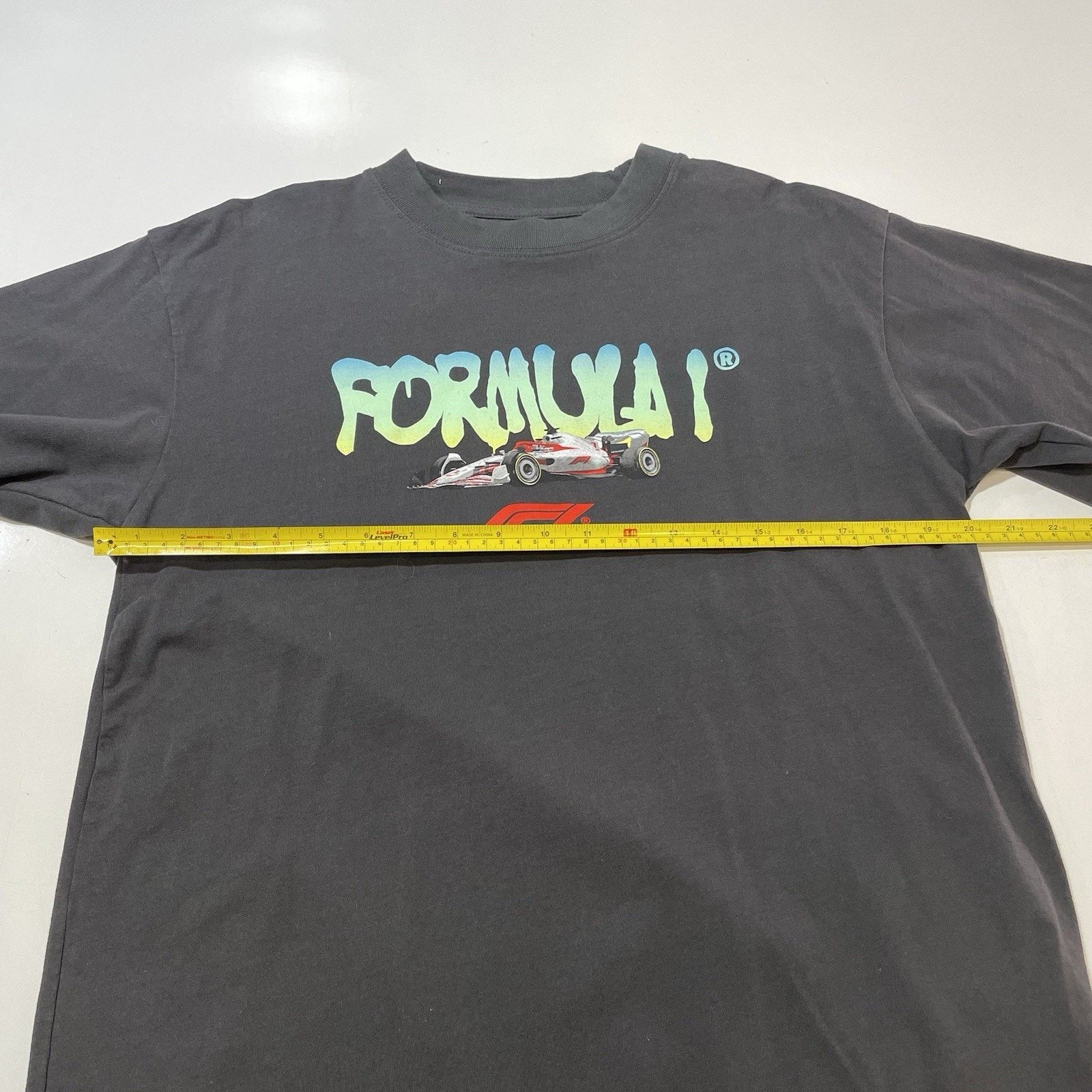 Pacsun Formula 1 Men’s Dark Gray T Shirt PacSun Millennial Racer Size US M / EU 48-50 / 2 - 3 Thumbnail
