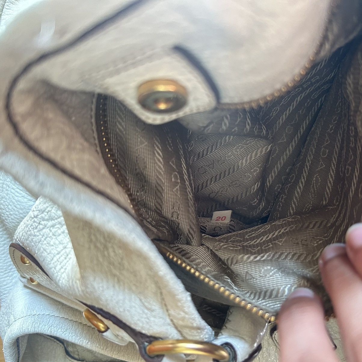 Prada Prada cervo lux chain bag in deer skin Size ONE SIZE - 9 Thumbnail