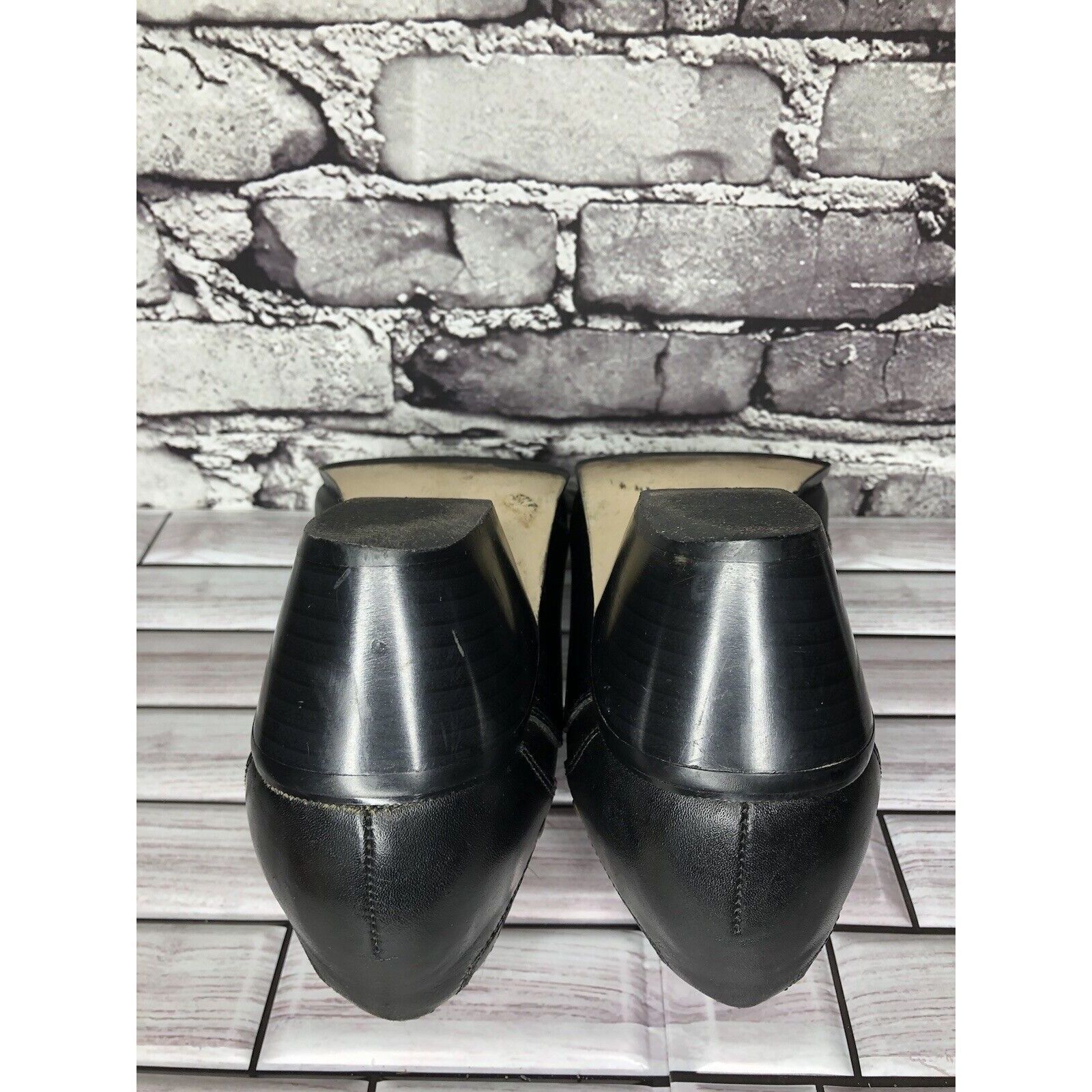 Other Dingo Black Leather Casual Low Cut Heel Booties Shoes Women Size US 9.5 / IT 39.5 - 8 Thumbnail