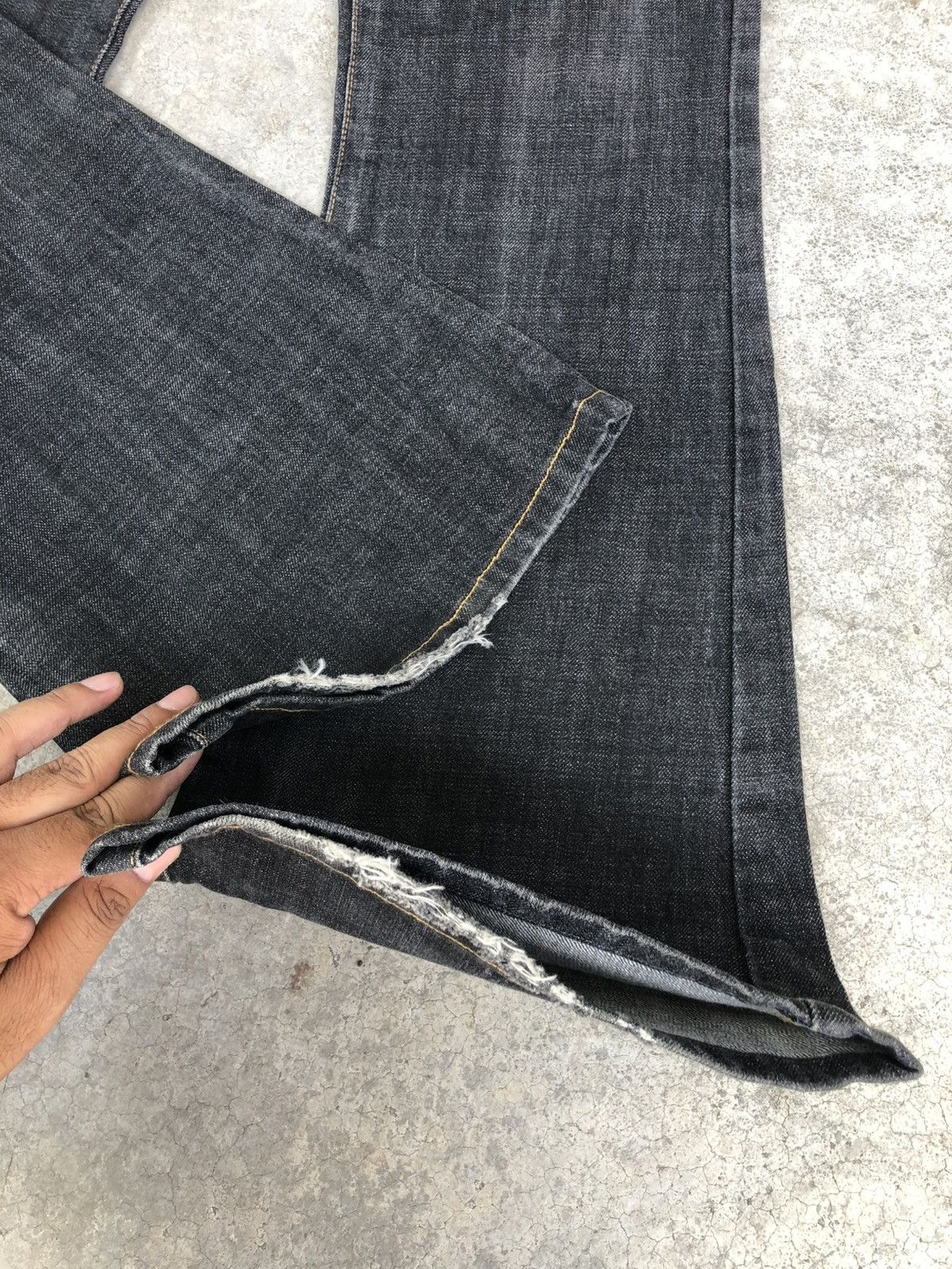If Six Was Nine Japanese Edwin Flared Jeans Bootcut Jeans Distressed Size US 32 / EU 48 - 13 Thumbnail