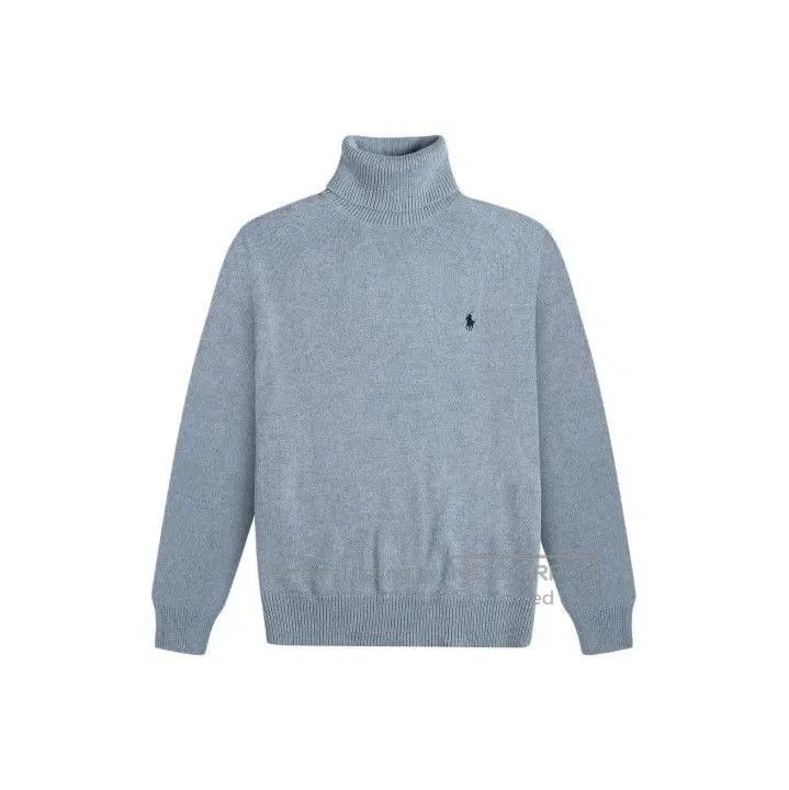 Polo Ralph Lauren Polo Ralph Lauren Solid Pony Embroidery Turtleneck Knit Swe Size US M / EU 48-50 / 2 - 1 Thumbnail