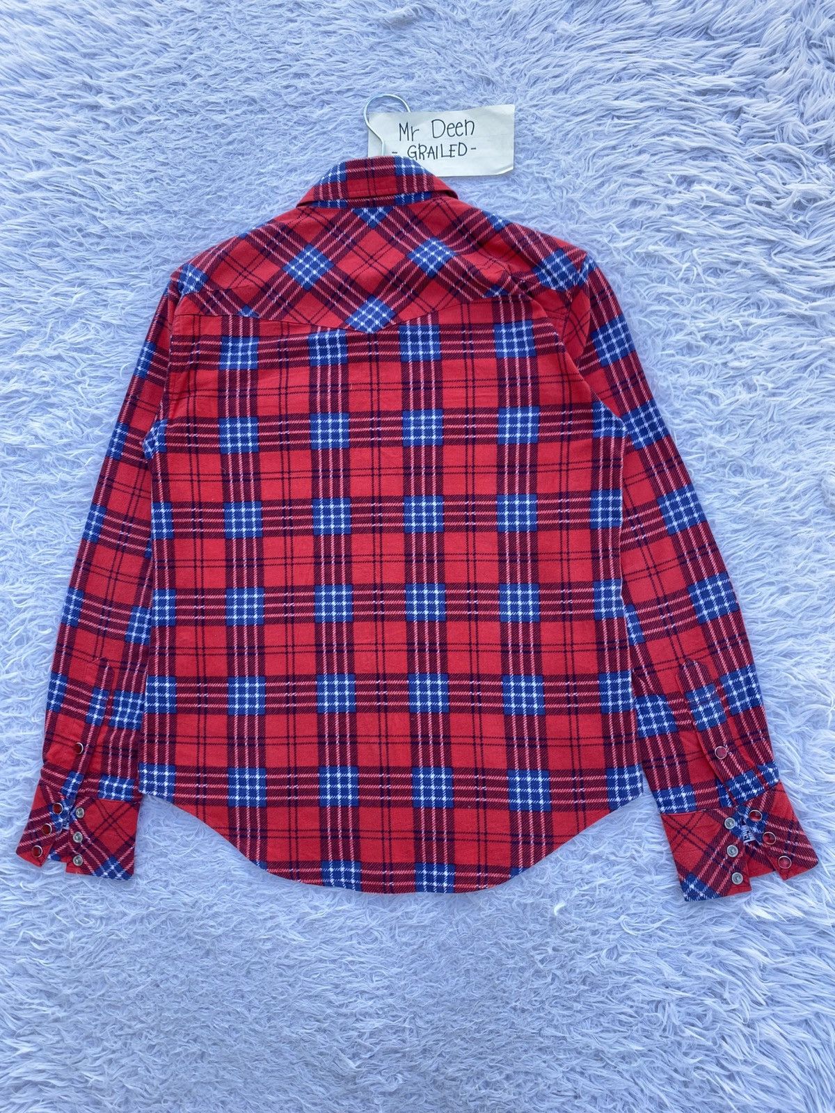 Number (N)ine Rare Number Nine Checkered Flannel Shirt Size US S / EU 44-46 / 1 - 24 Thumbnail