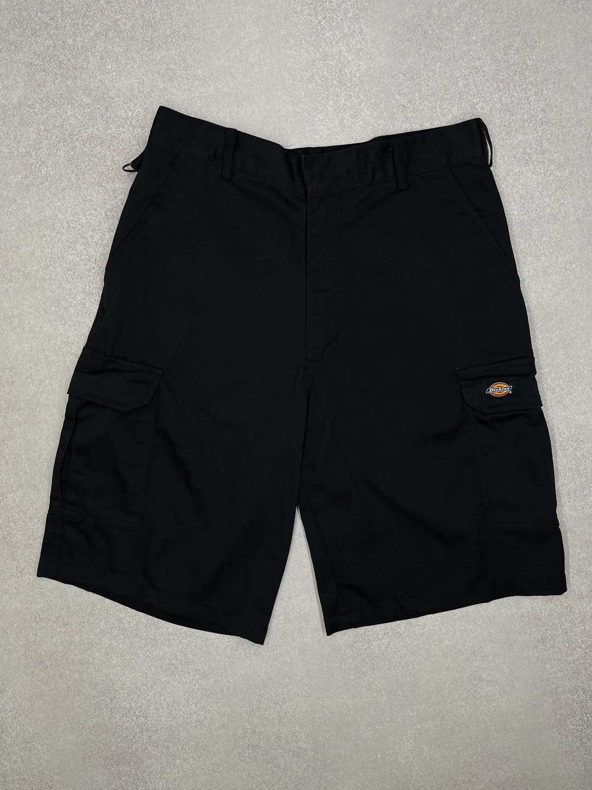 Dickies × Vintage Mens Dickies Black Cargo Shorts Size US 32 / EU 48 - 2 Thumbnail