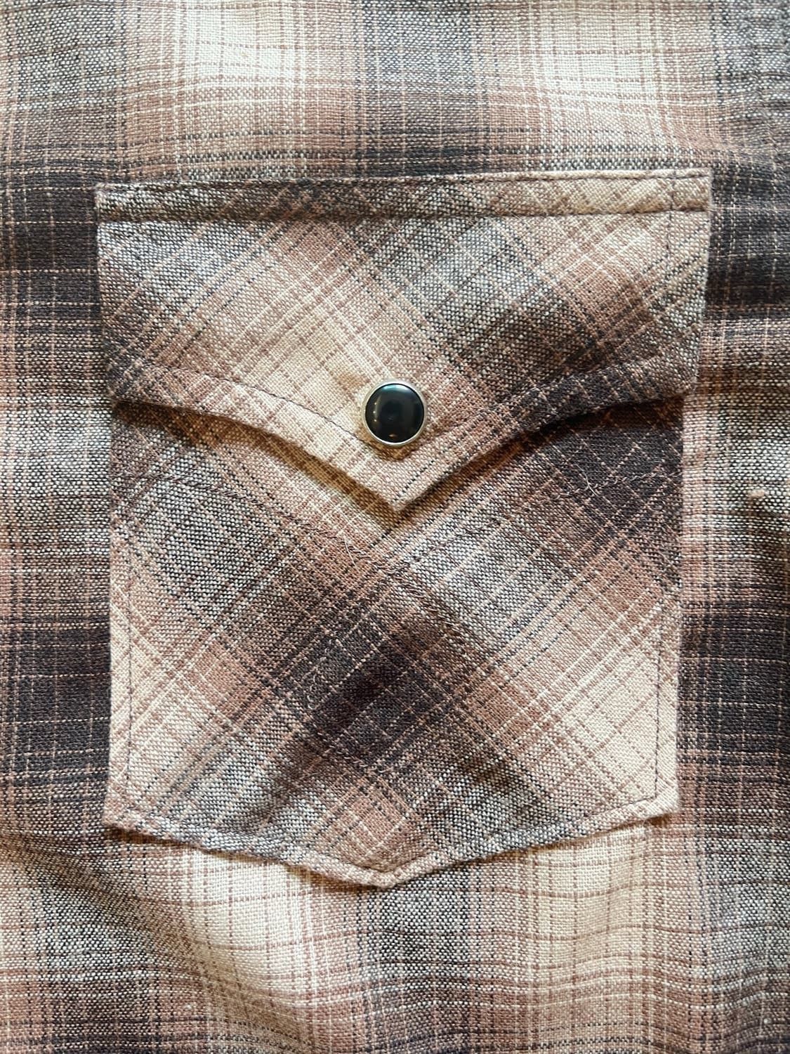 Saint Laurent Paris Saint Laurent 15FW Flannel Western Shirt Size US M / EU 48-50 / 2 - 6 Thumbnail