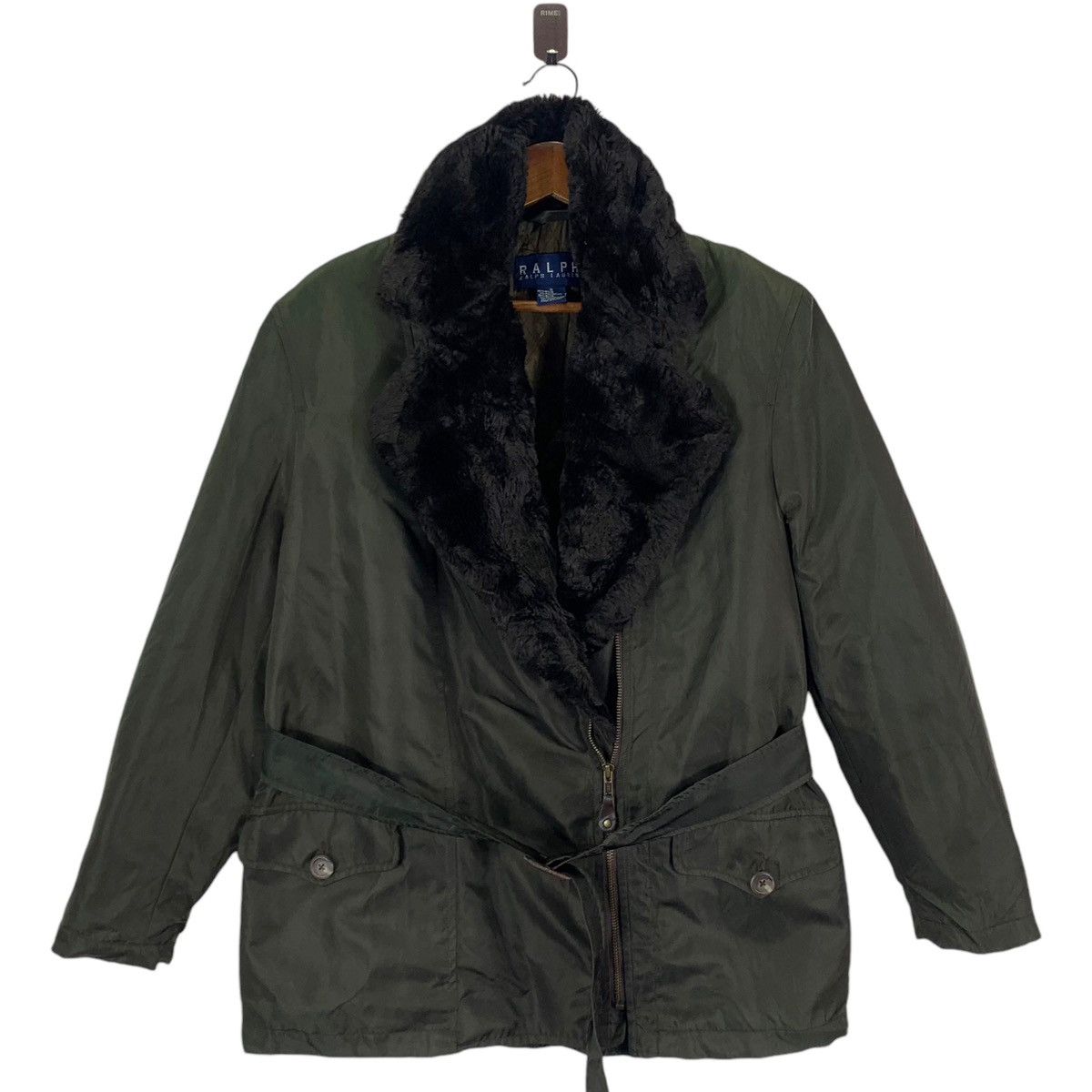 Polo Ralph Lauren × Vintage VINTAGE POLO RALPH LAUREN MINK FUR NYLON JACKET Size US S / EU 44-46 / 1 - 1 Thumbnail