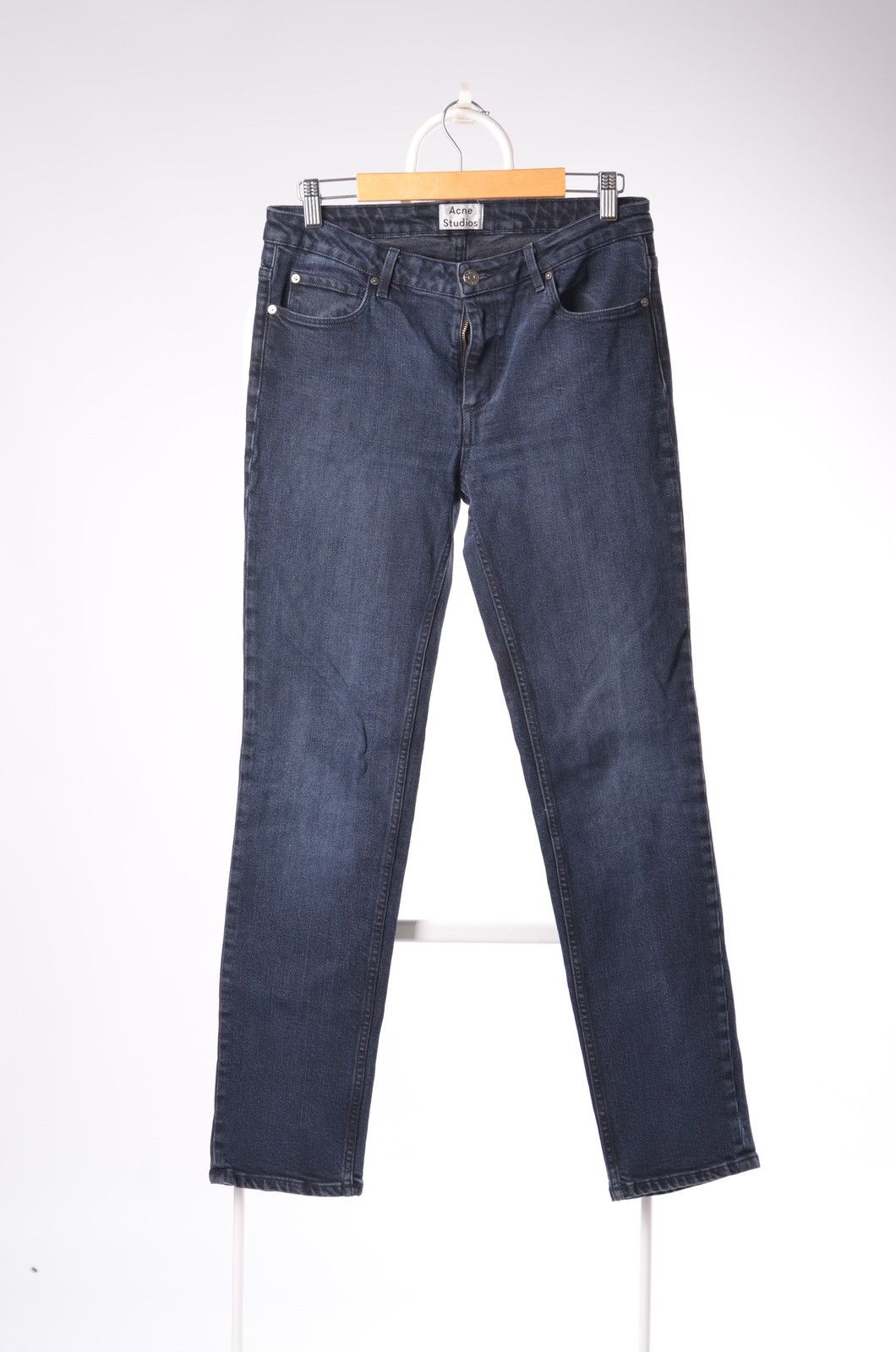 Acne Studios acne studios denim pants coco blue black sz 30 Size US 30 / EU 46 - 3 Thumbnail