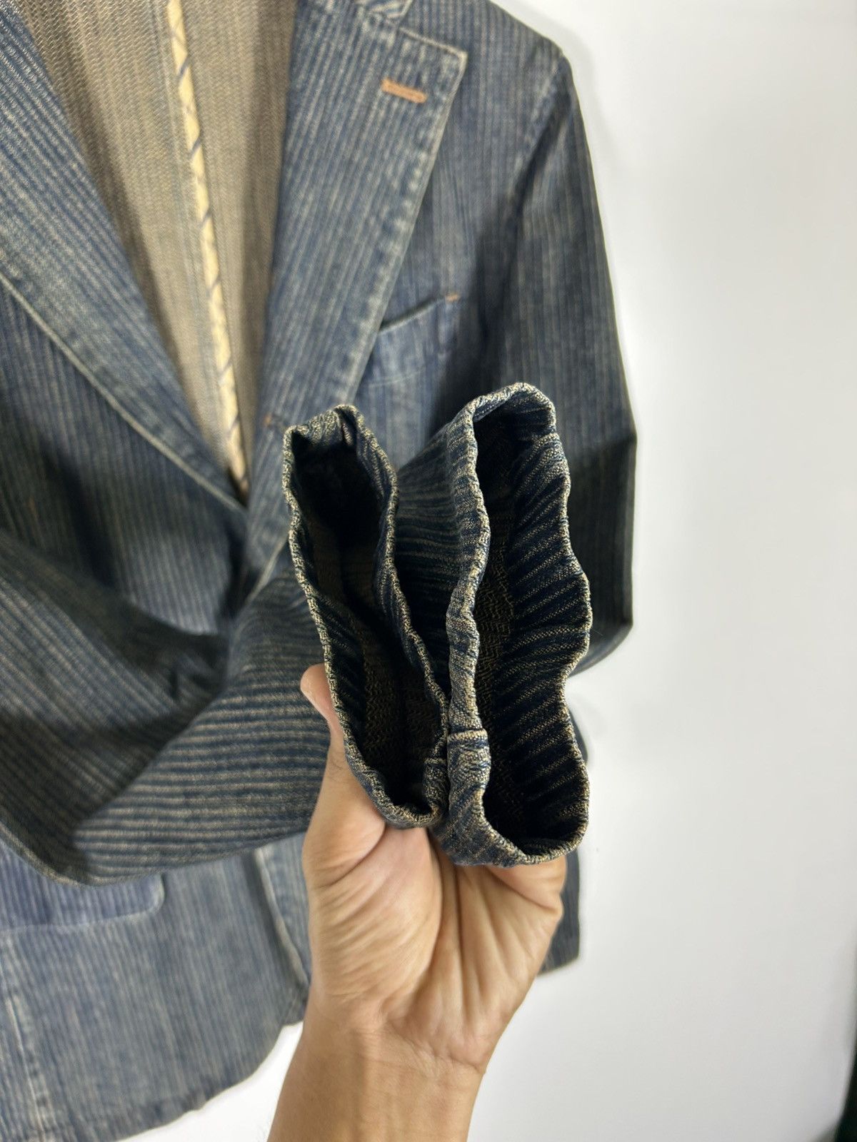 Boycott × Japanese Brand ⚡️Vintage Boycott Denim Single Breast Coat Jacket Size US S / EU 44-46 / 1 - 6 Thumbnail