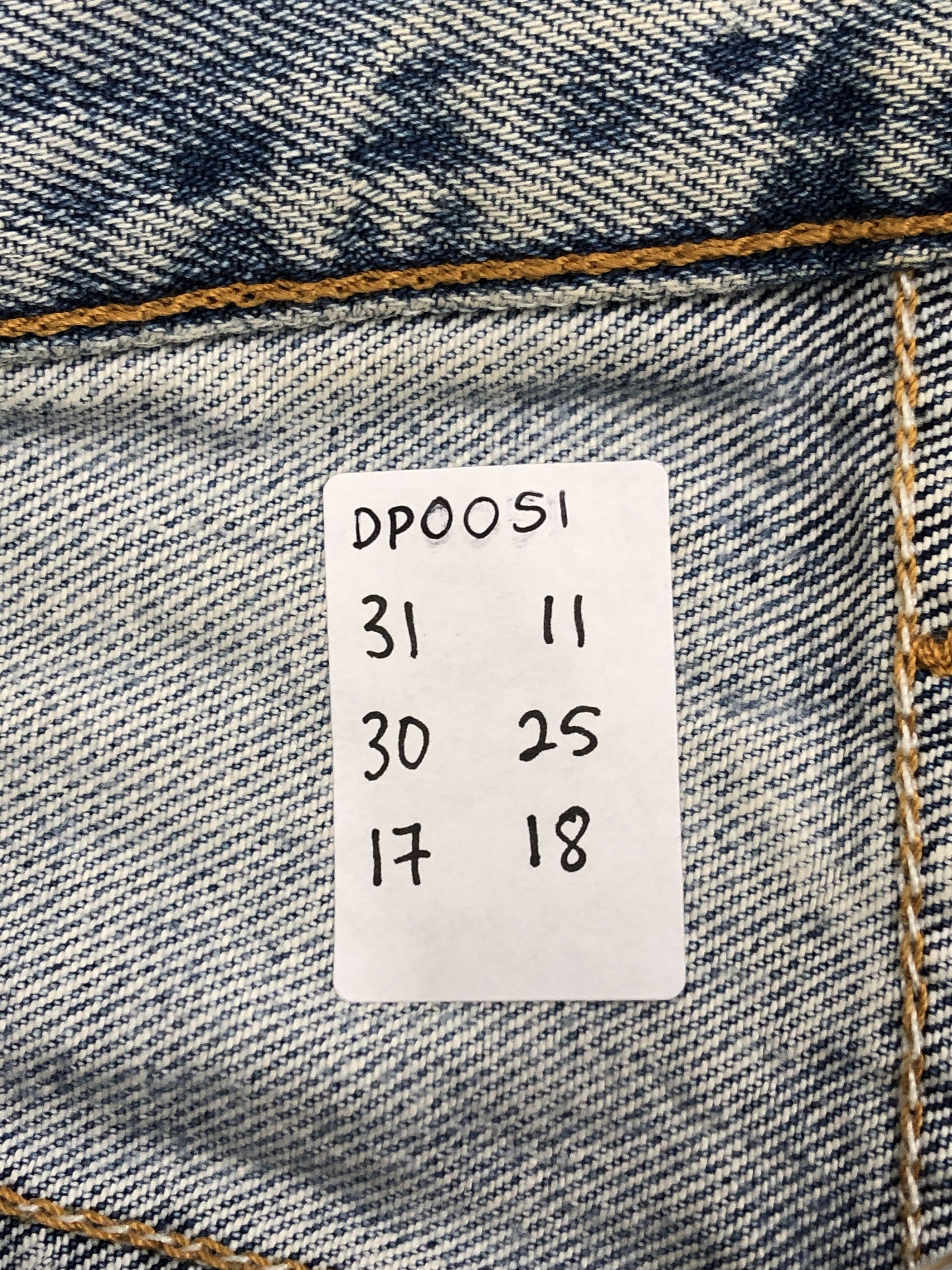 Levi's × Vintage Vintage 90s Levi's 501 Distressed Blue Jeans Size US 31 - 15 Thumbnail