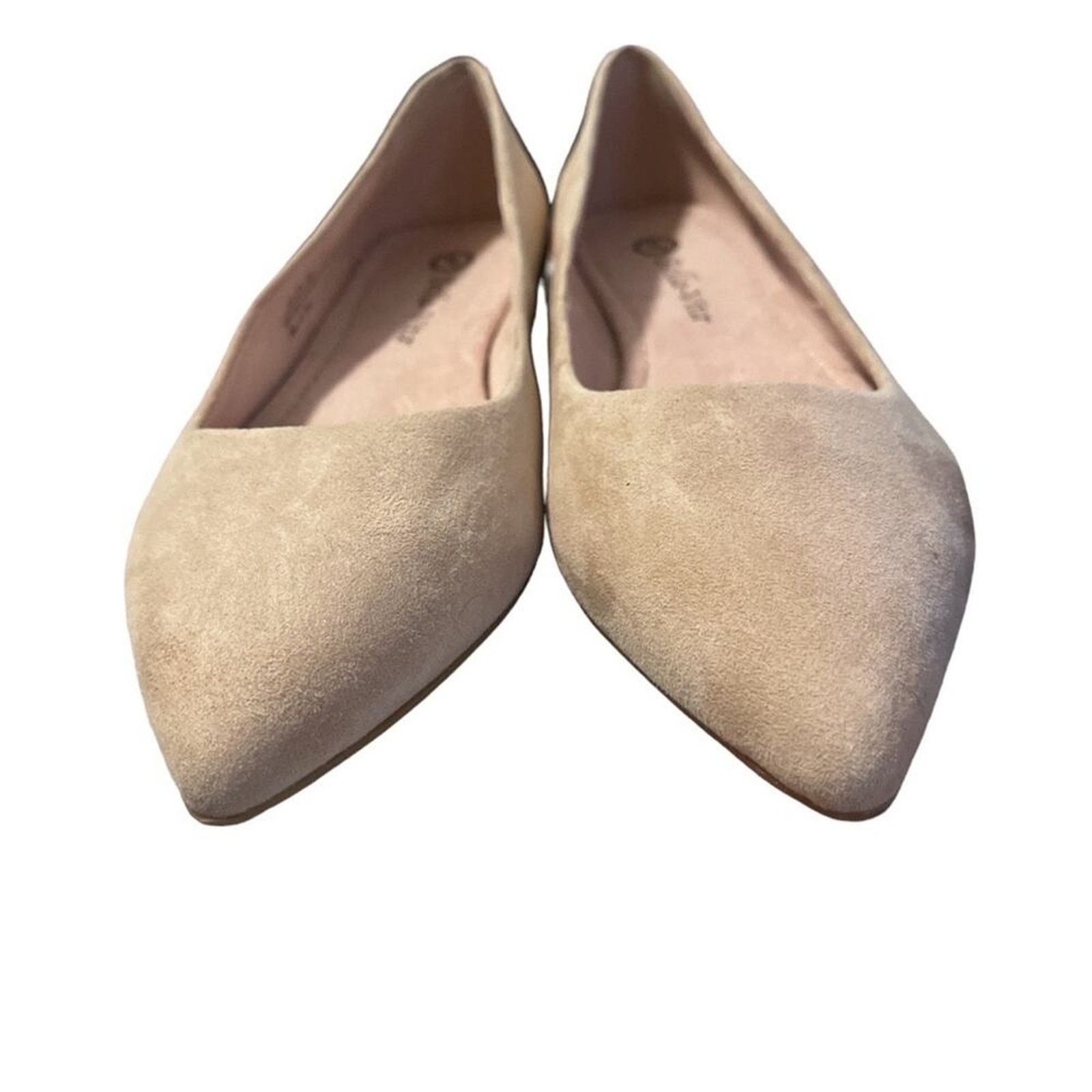 Bella Freud NWT Bella-Vita Nude Flats SZ 6WW Size US 6 / IT 36 - 2 Thumbnail
