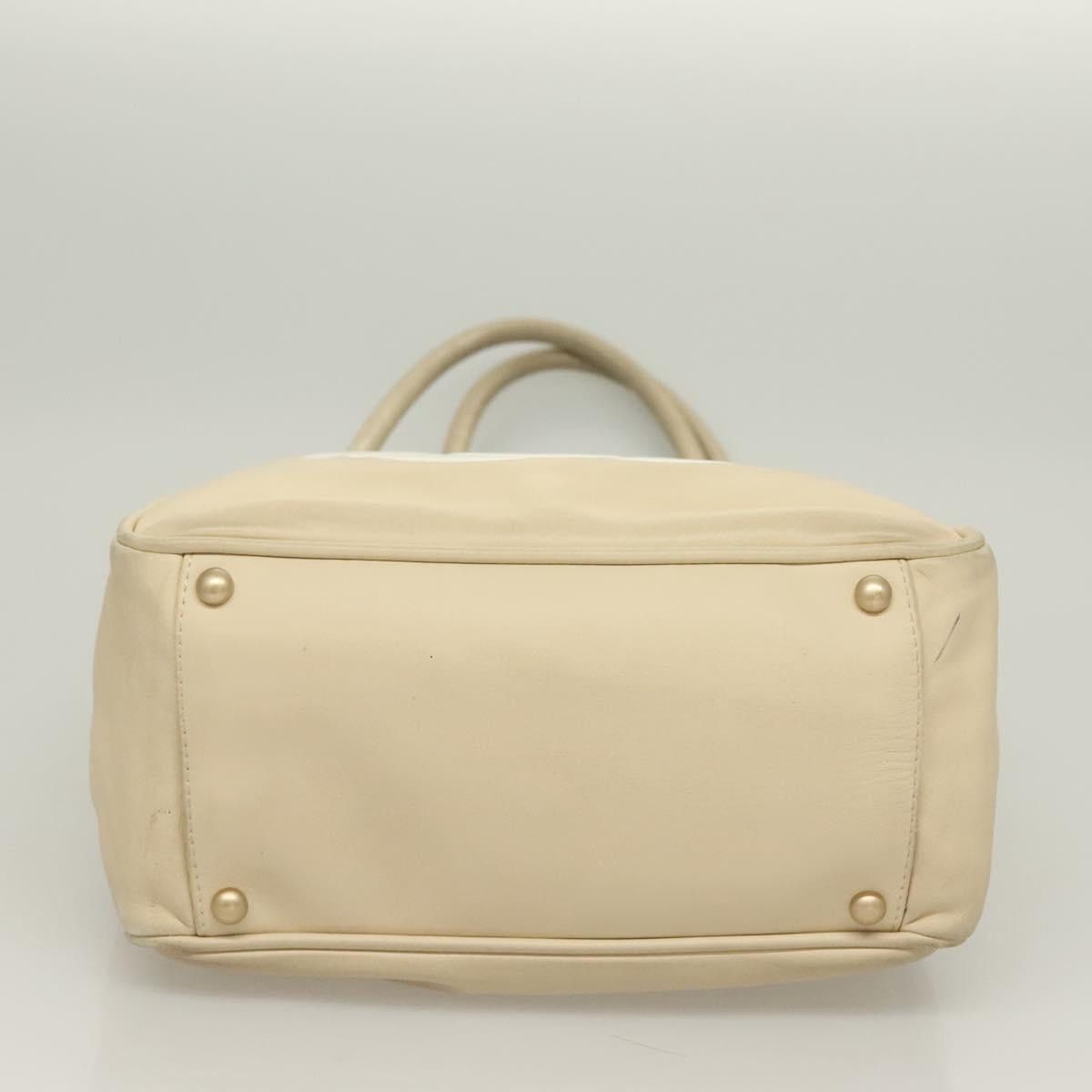 Chanel CHANEL Camelia Tote Bag Leather Beige CC Size ONE SIZE - 9 Thumbnail