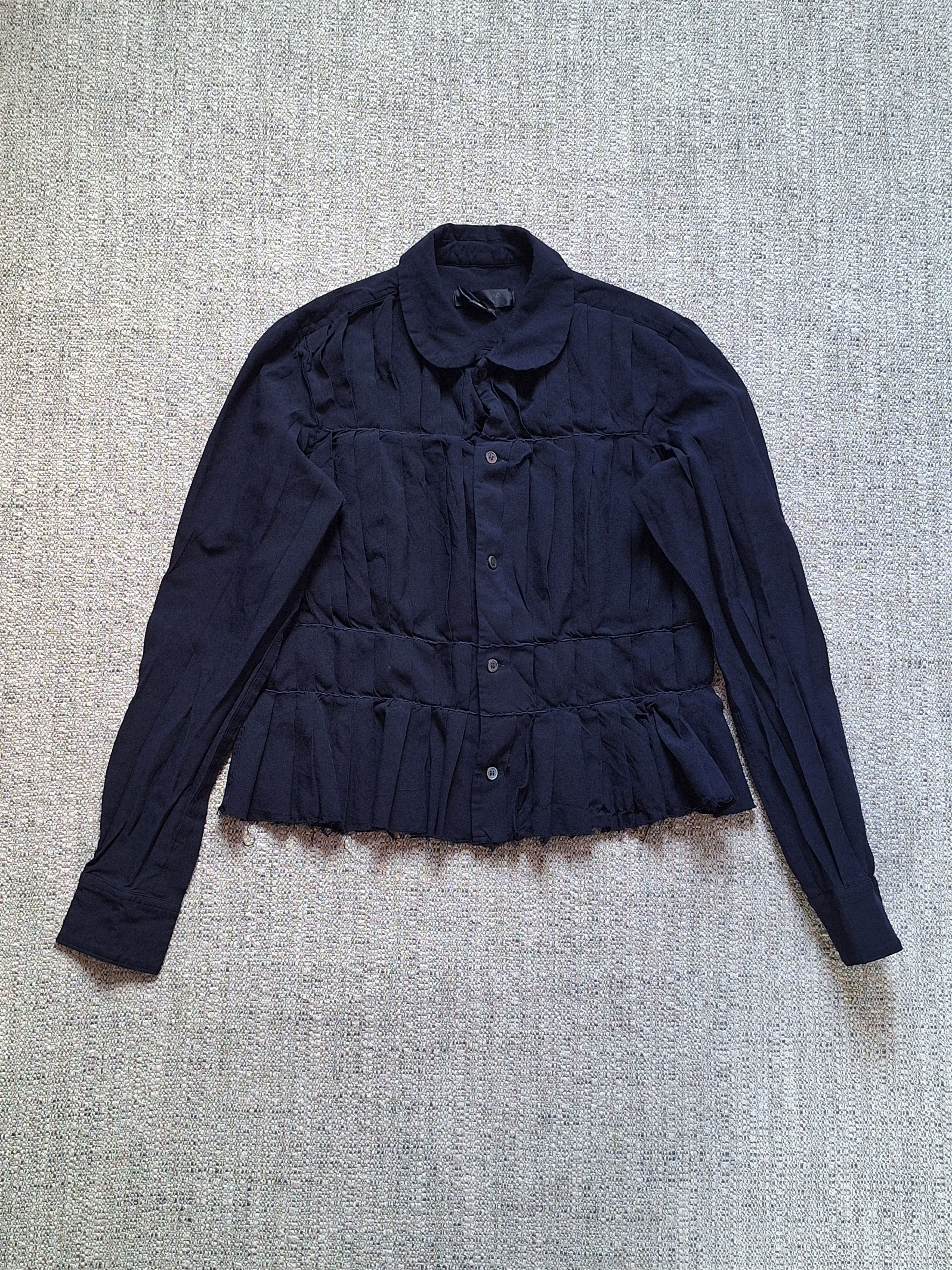 Comme des Garcons Comme des Garcons / Navy Blouse Size S / US 4 / IT 40 - 1 Thumbnail