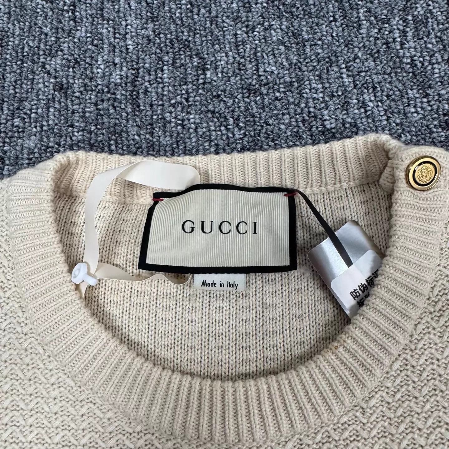 Gucci Gucci Striped Anchor Knit Sweater M 99 New Size M / US 6-8 / IT 42-44 - 5 Thumbnail