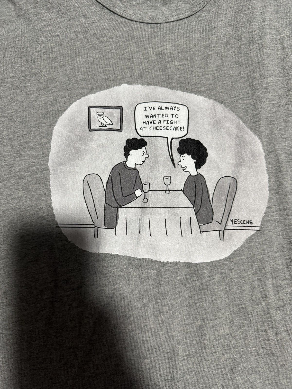 October's Very Own OVO Cheesecake T-Shirt Size US L / EU 52-54 / 3 - 2 Thumbnail