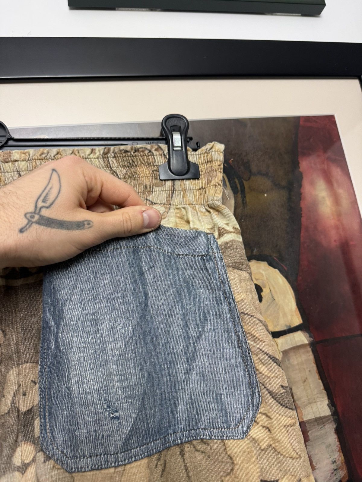 Acne Studios Acne Studios Fullprint Hippie Style Cozy Pant Avant Garde Size US 32 / EU 48 - 6 Thumbnail