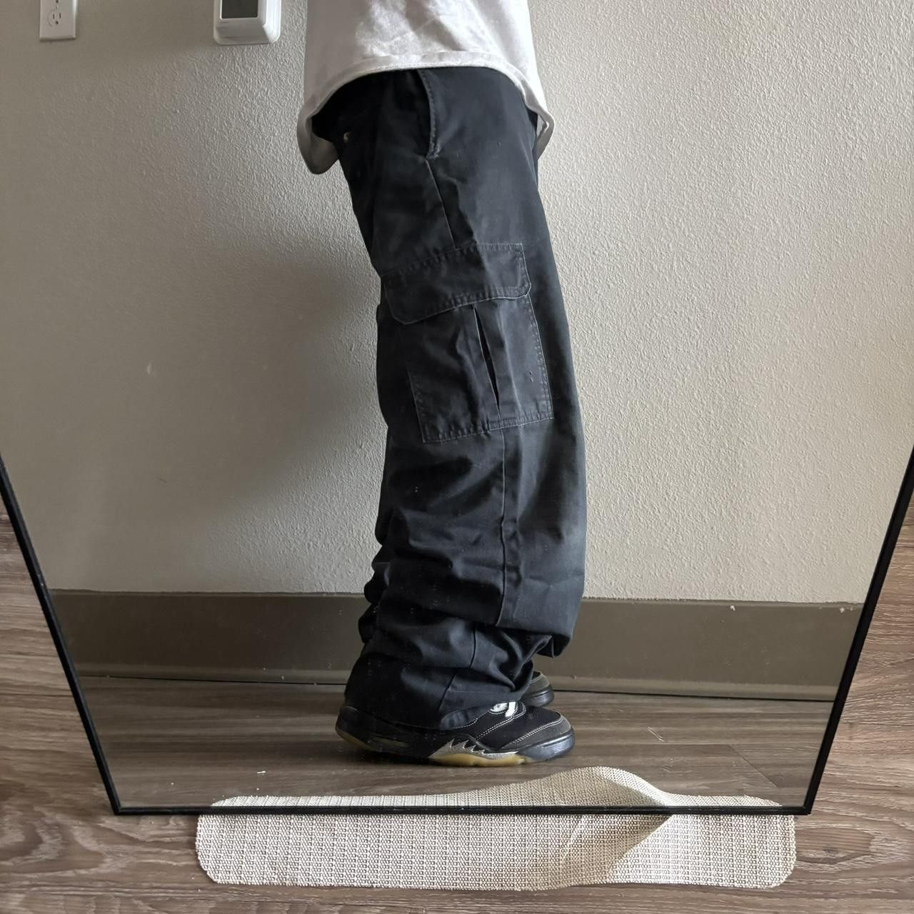 Dickies Crazy Vintage Y2K/2000s Baggy Black Dickies Streetwear Skater Cargo Pants! 36x30 Size US 36 / EU 52 - 2 Thumbnail