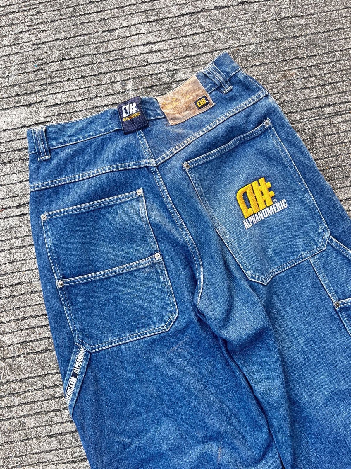 Other Vintage 90s-00s ALPHANUMERIC Streetwear Pants Size US 30 / EU 46 - 4 Thumbnail