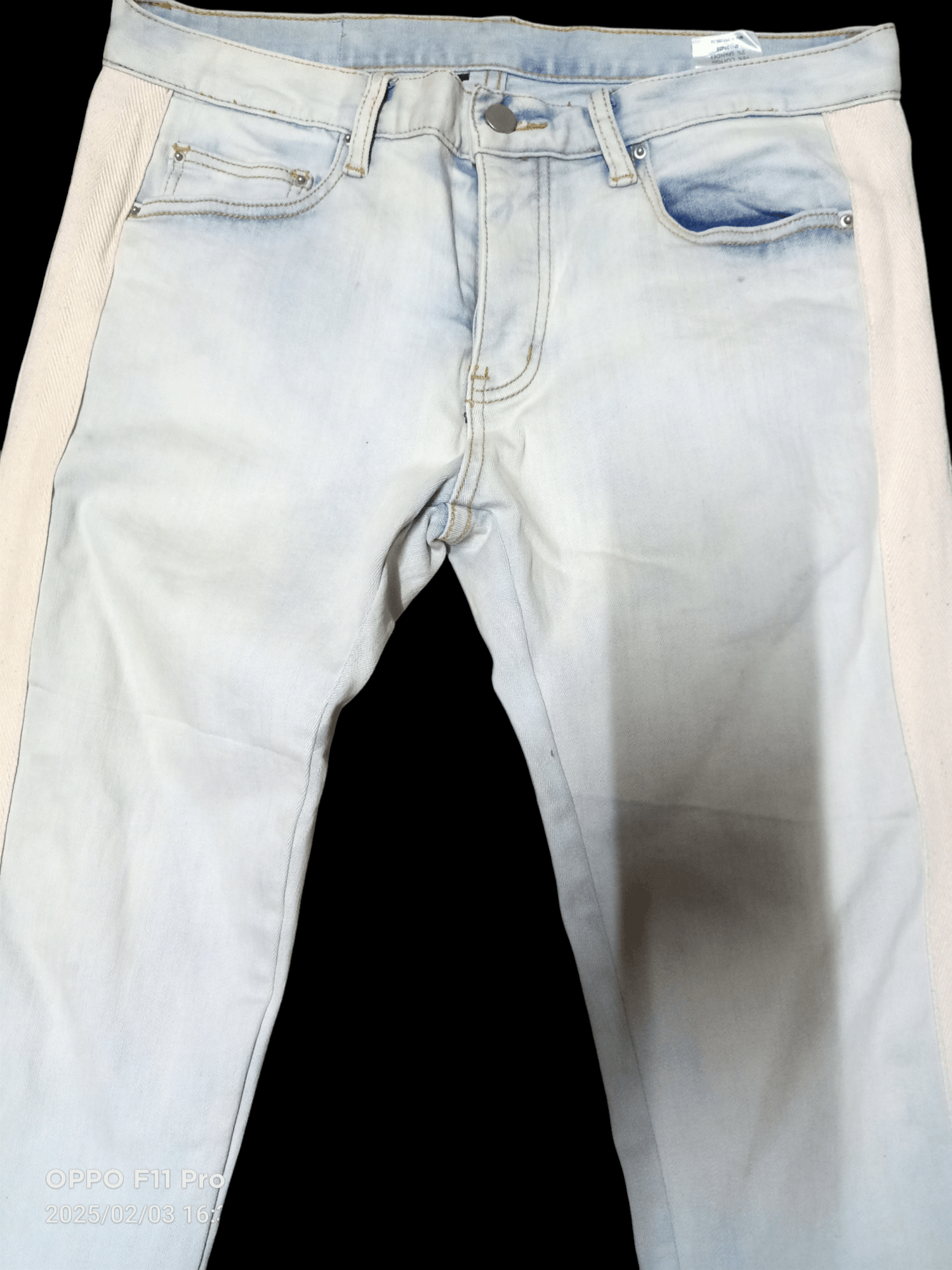 Designer × MNML MNML Denim Zipper Customers Pants Size US 32 / EU 48 - 2 Thumbnail