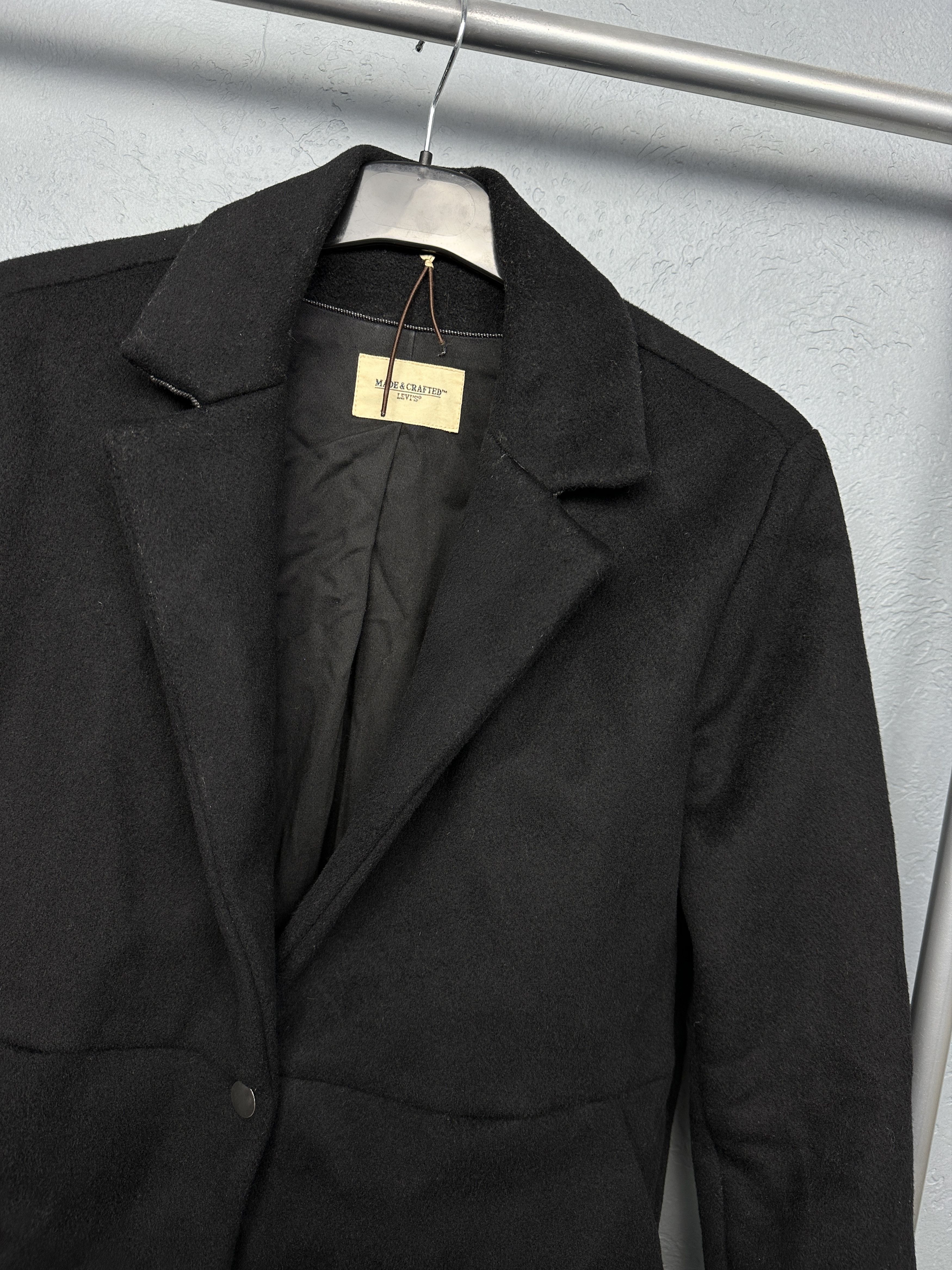 Levi's Made & Crafted Levi’s Made & Crafted Womens Wool Coat Jacket Size M / US 6-8 / IT 42-44 - 2 Thumbnail