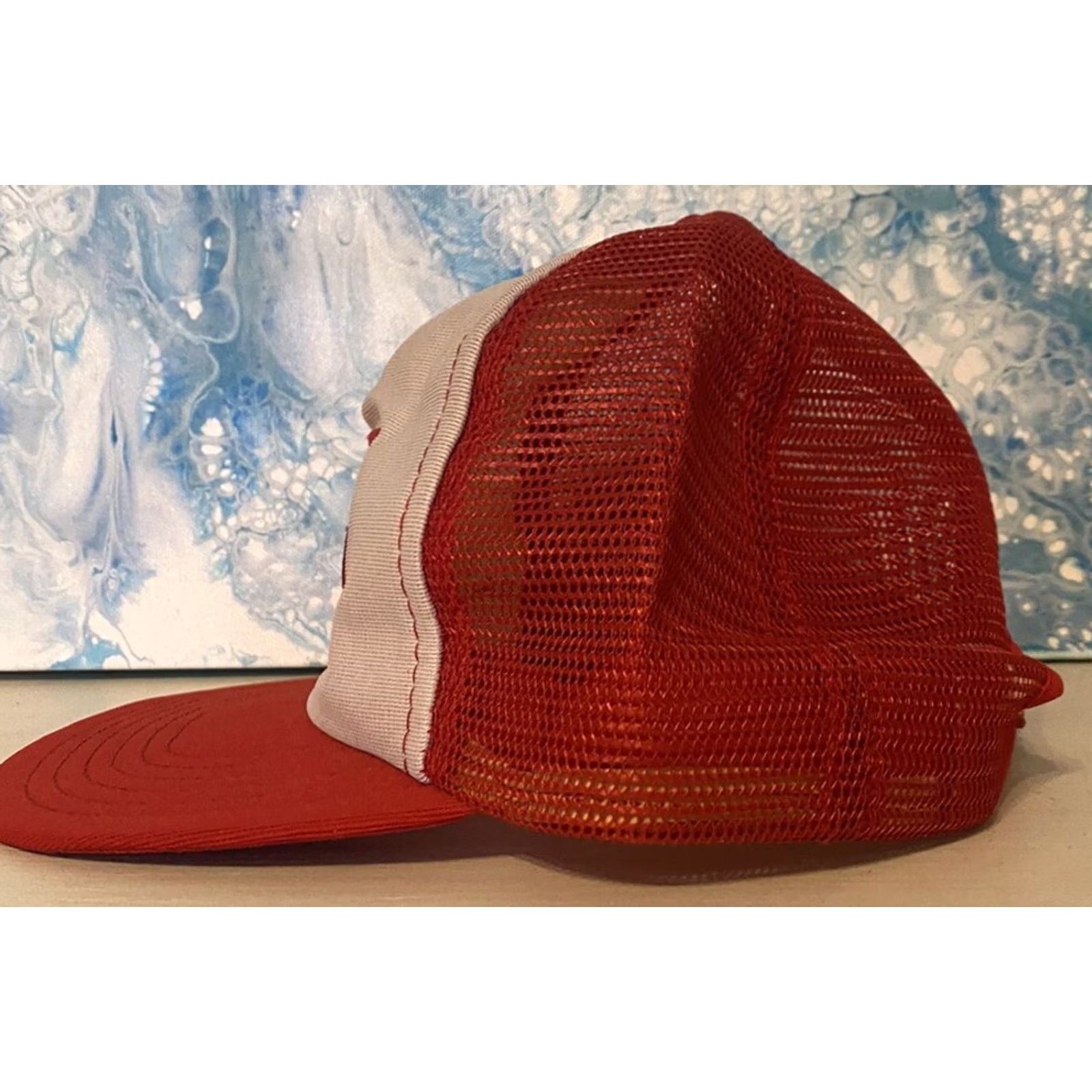 Vintage VINTAGE Toro Hat Lawnmower Tractor Farm Snapback Trucker Cap Red Adjustable Men 80s 90s Patch Collection Hats Size ONE SIZE - 2 Thumbnail