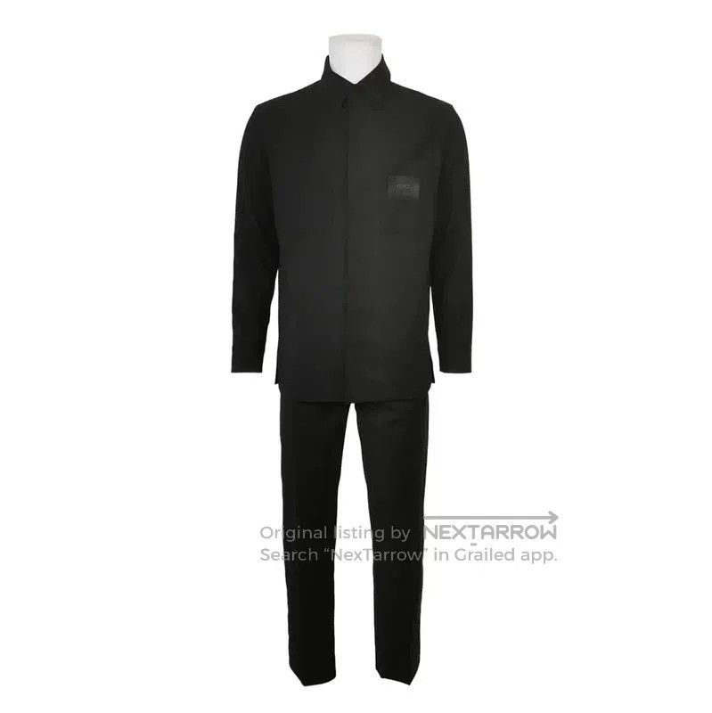 Fendi Fendi Black Polyester Logo Men's Jacket . Size US M / EU 48-50 / 2 - 1 Thumbnail
