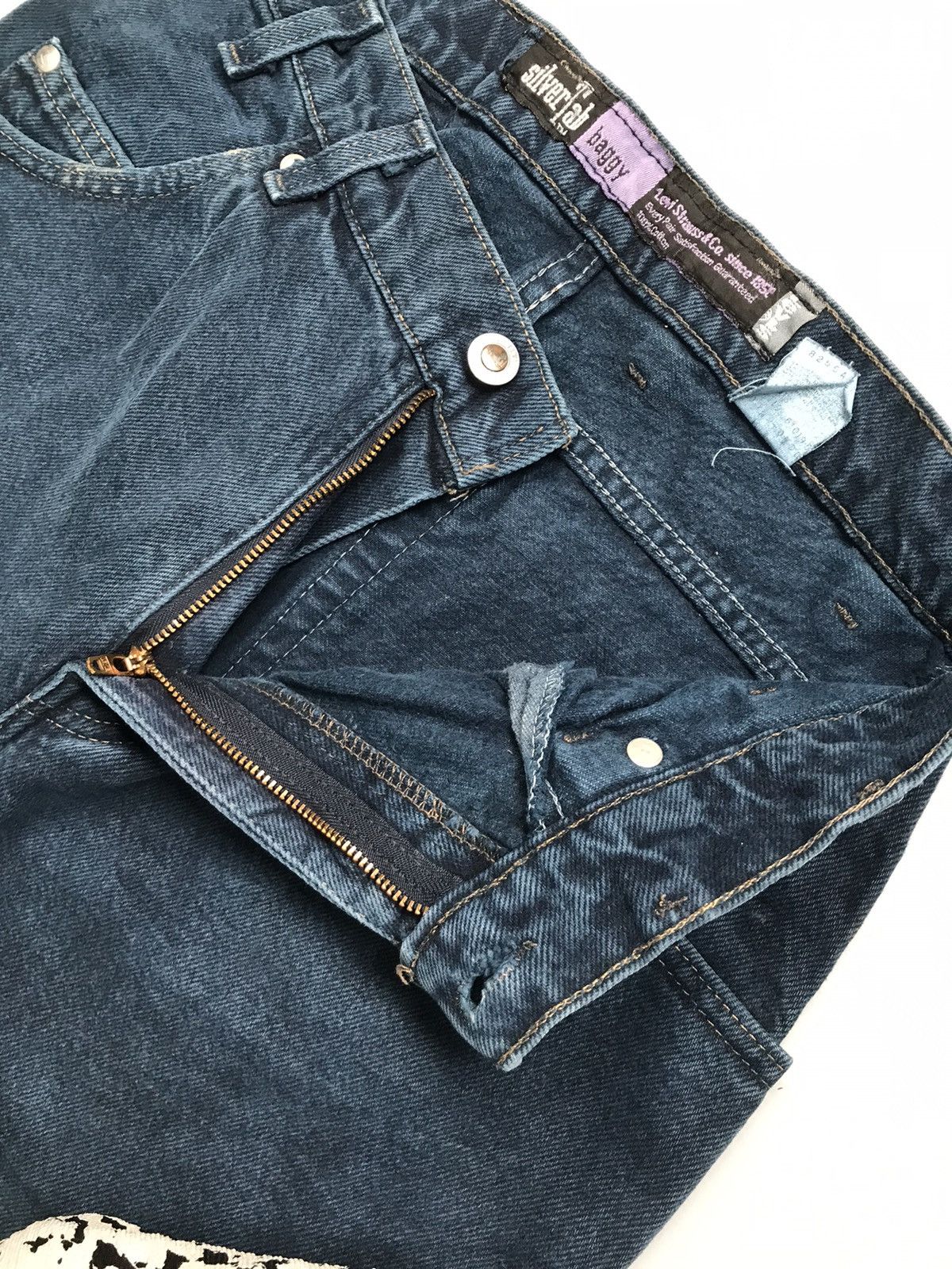 Levi's Vintage Levi’s silver tab denim Size 28" / US 6 / IT 42 - 5 Thumbnail