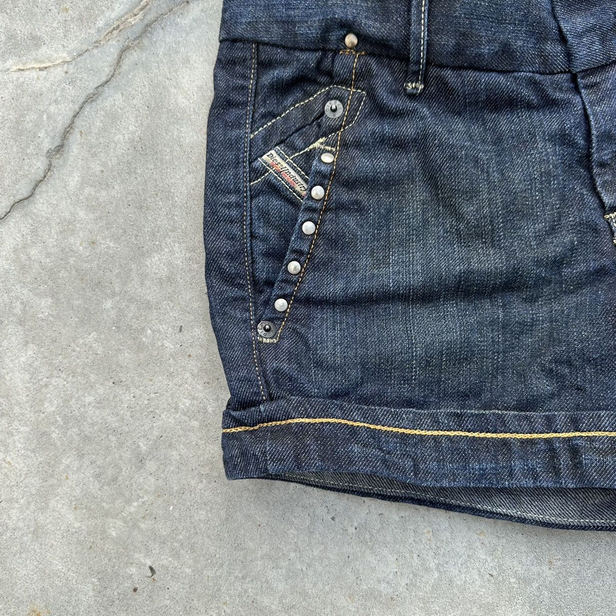 Diesel × Vintage Vintage Japanese Style Jeans Denim Shorts Diesel Y2K 00s USA Size 25" / US 0 / IT 36 - 3 Thumbnail
