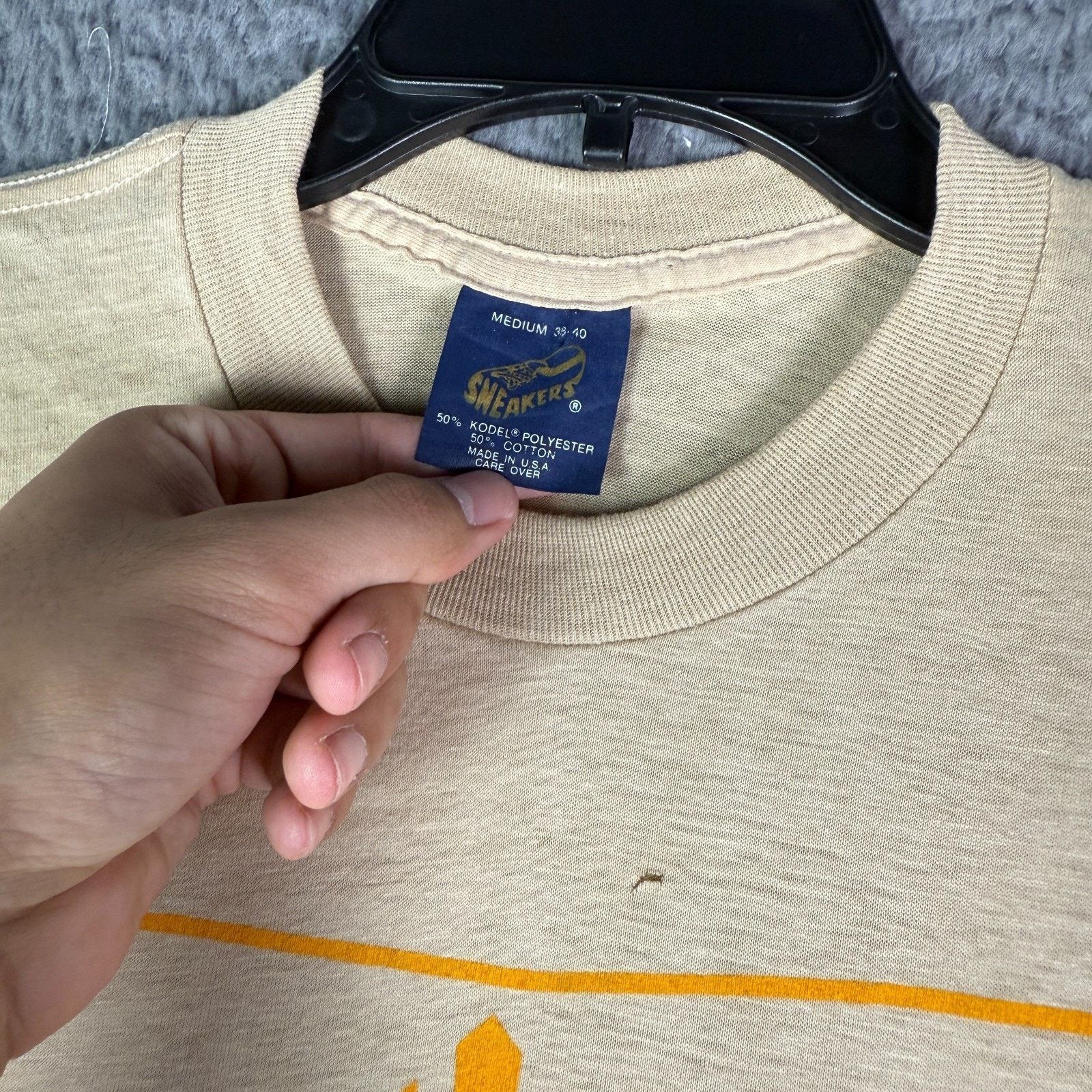 Street Fighter × Vintage Vintage 80s Paper Thin Burnout Distressed Shirt M Dos Equis Size US M / EU 48-50 / 2 - 5 Thumbnail