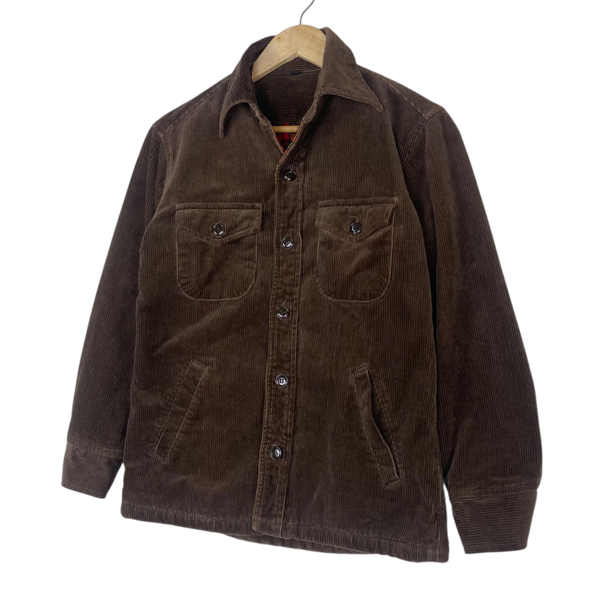 Vintage 💥80s BOBSONS RICHBROWN CORDUROY VINTAGE JACKET Size US S / EU 44-46 / 1 - 3 Thumbnail