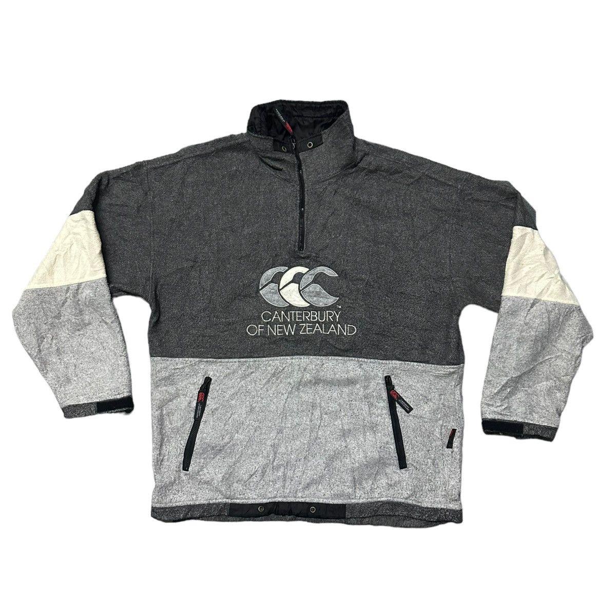 Canterbury of New Zealand Canterbury of new zealand center logo fleece sweatshirt Size US L / EU 52-54 / 3 - 3 Thumbnail