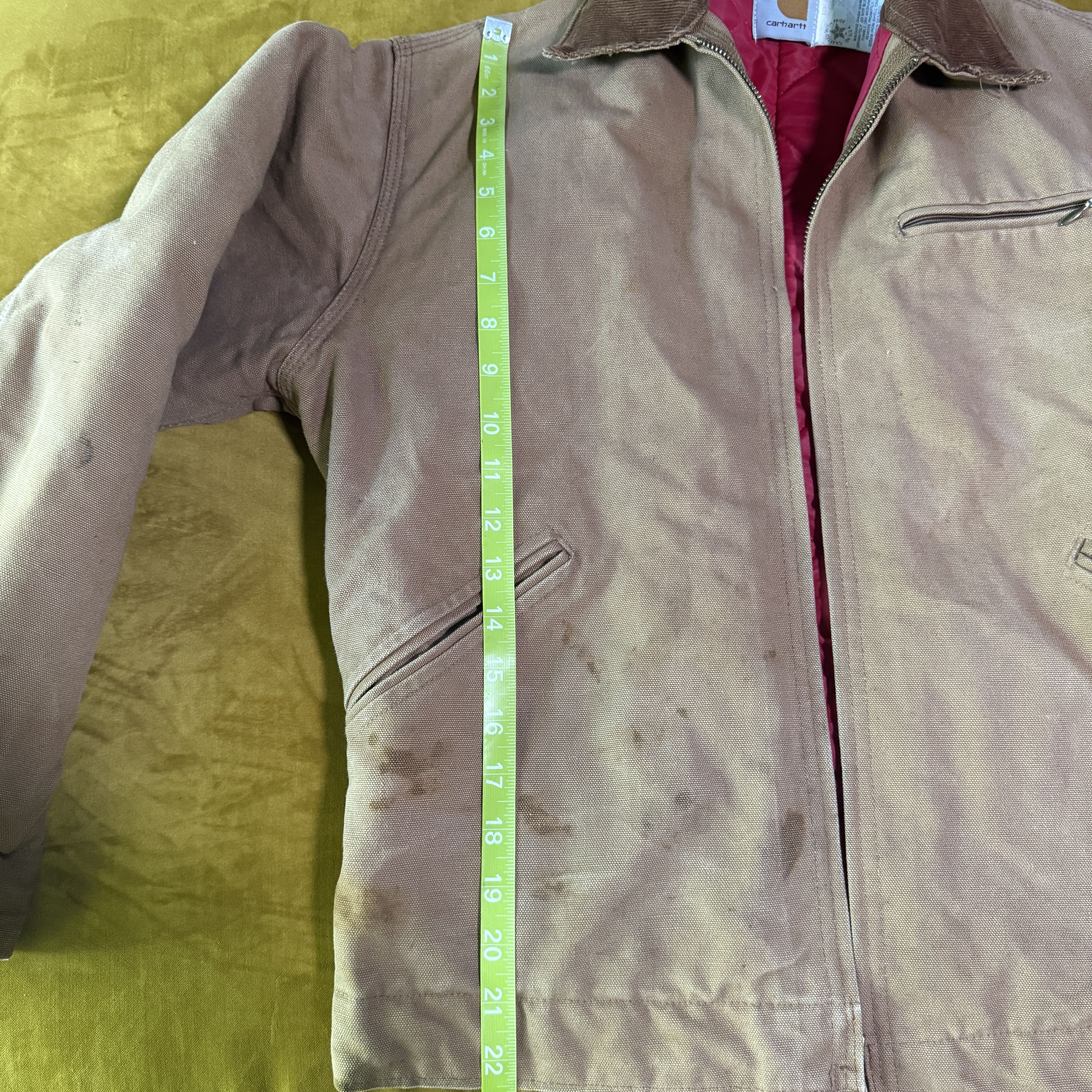 Carhartt Vintage 1990 Carhartt 6QLJ Detroit Jacket - 36 Made in US Size US S / EU 44-46 / 1 - 11 Thumbnail