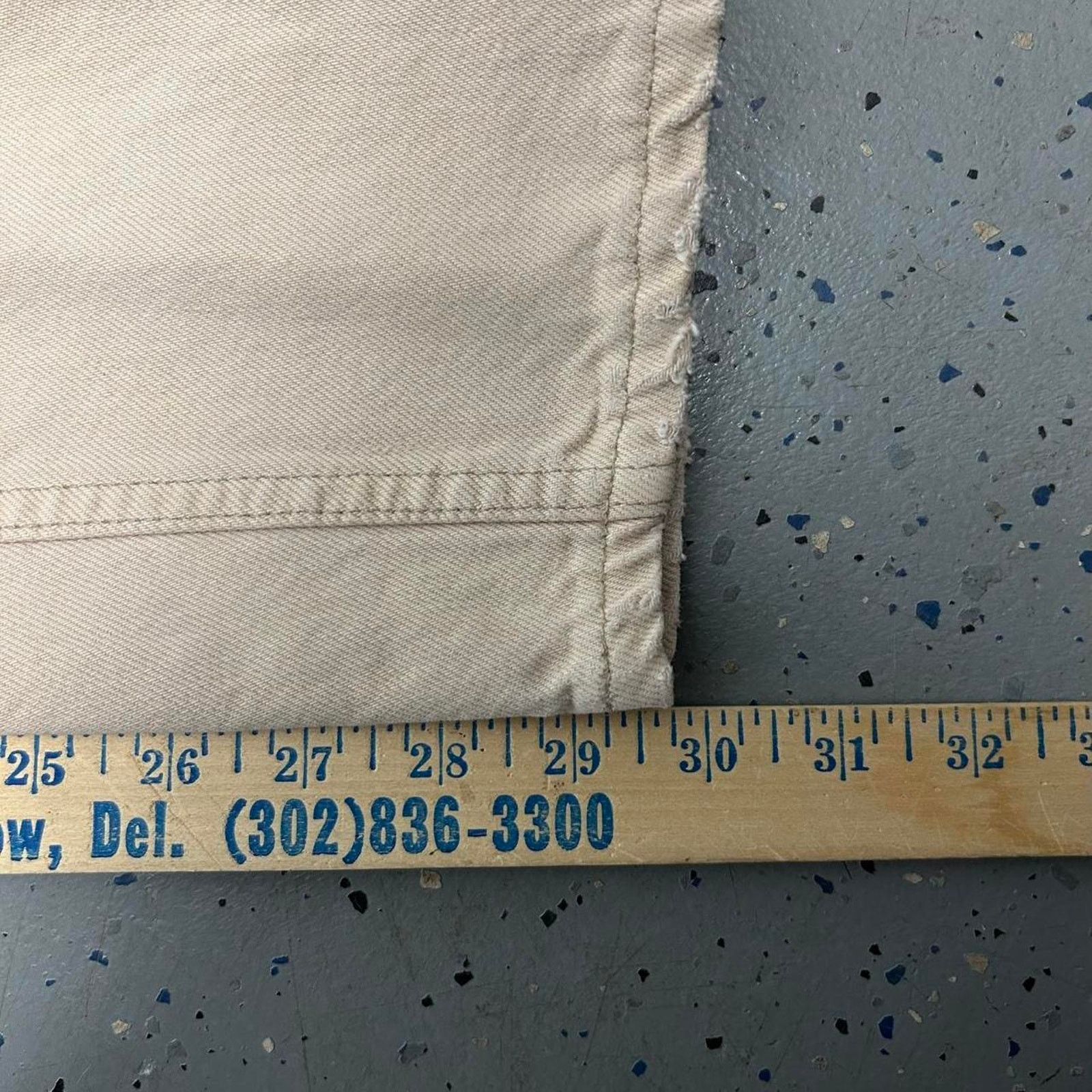 Levi's VTG Cream Levi's 550 jeans Size 28" / US 6 / IT 42 - 5 Thumbnail