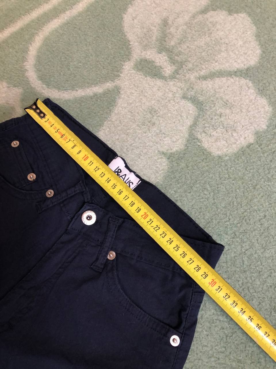 Dolce & Gabbana Vintage DOLCE& GABBANA JEANS Pants Navy Cotton Flared Size 26" / US 2 / IT 38 - 8 Thumbnail
