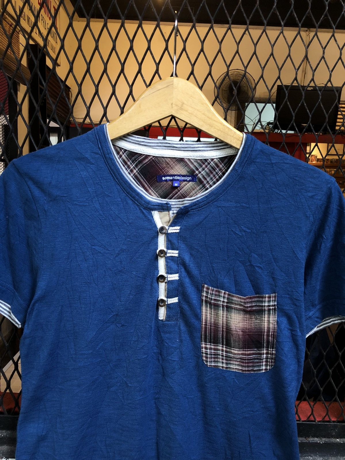 Japanese Brand × semanticdesign JAPANESE SEMANTIC DESIGN DOUBLE LAYER SHIRT Size US M / EU 48-50 / 2 - 3 Thumbnail