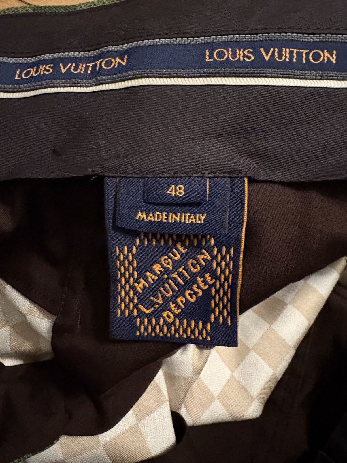 Louis Vuitton Louis Vuitton Damoflage Tailored Suit Size 38R - 19 Thumbnail