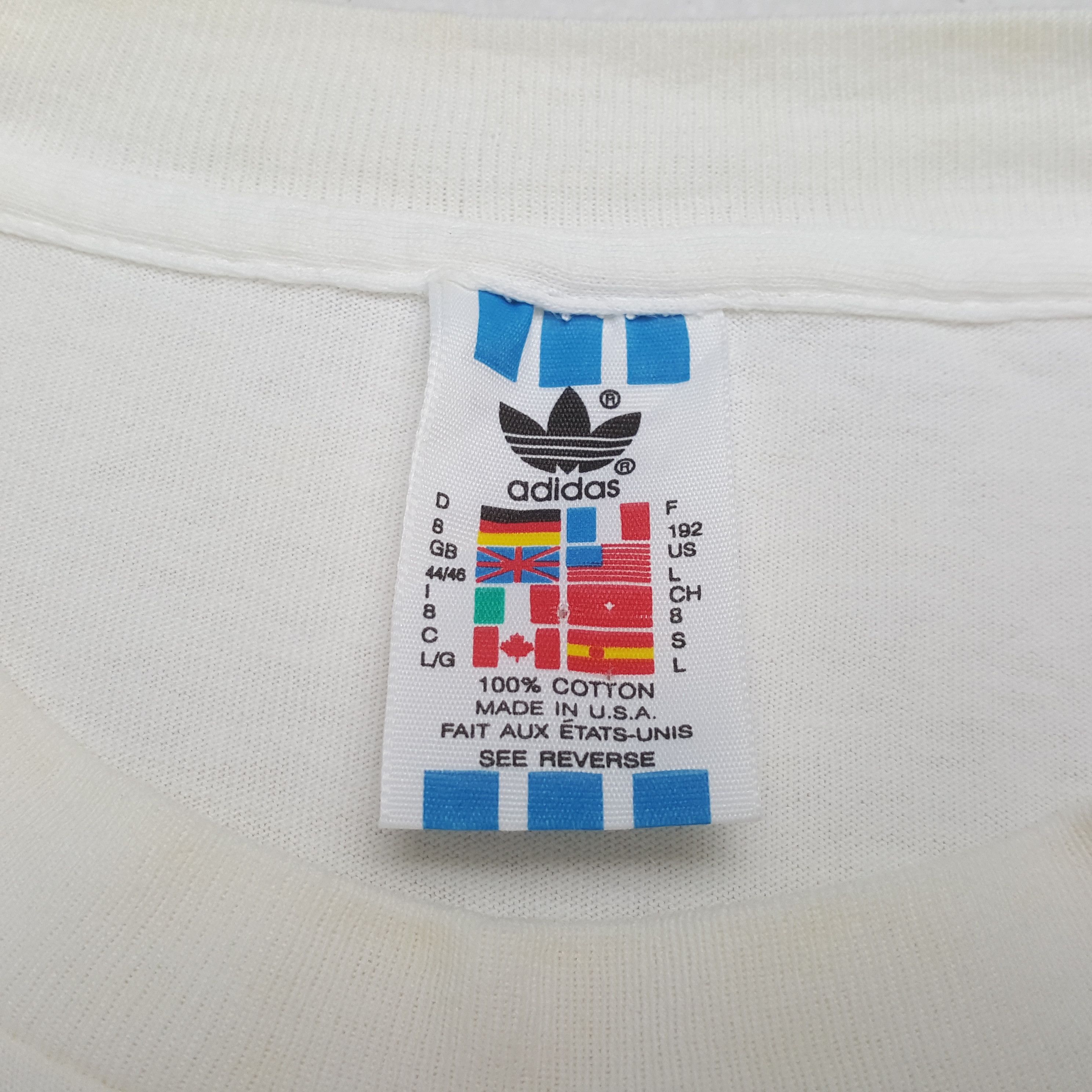 Adidas × Vintage Vintage ADIDAS Big Logo Sportswear T-shirt C285N75 Size US XL / EU 56 / 4 - 5 Thumbnail