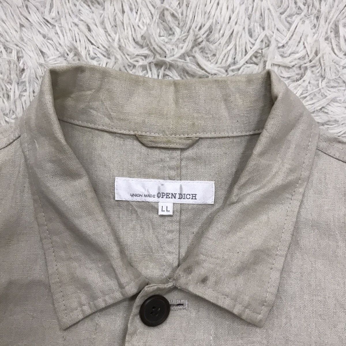 Japanese Brand Vintage Union Made Open Dich Button Up Jacket Size US L / EU 52-54 / 3 - 9 Thumbnail