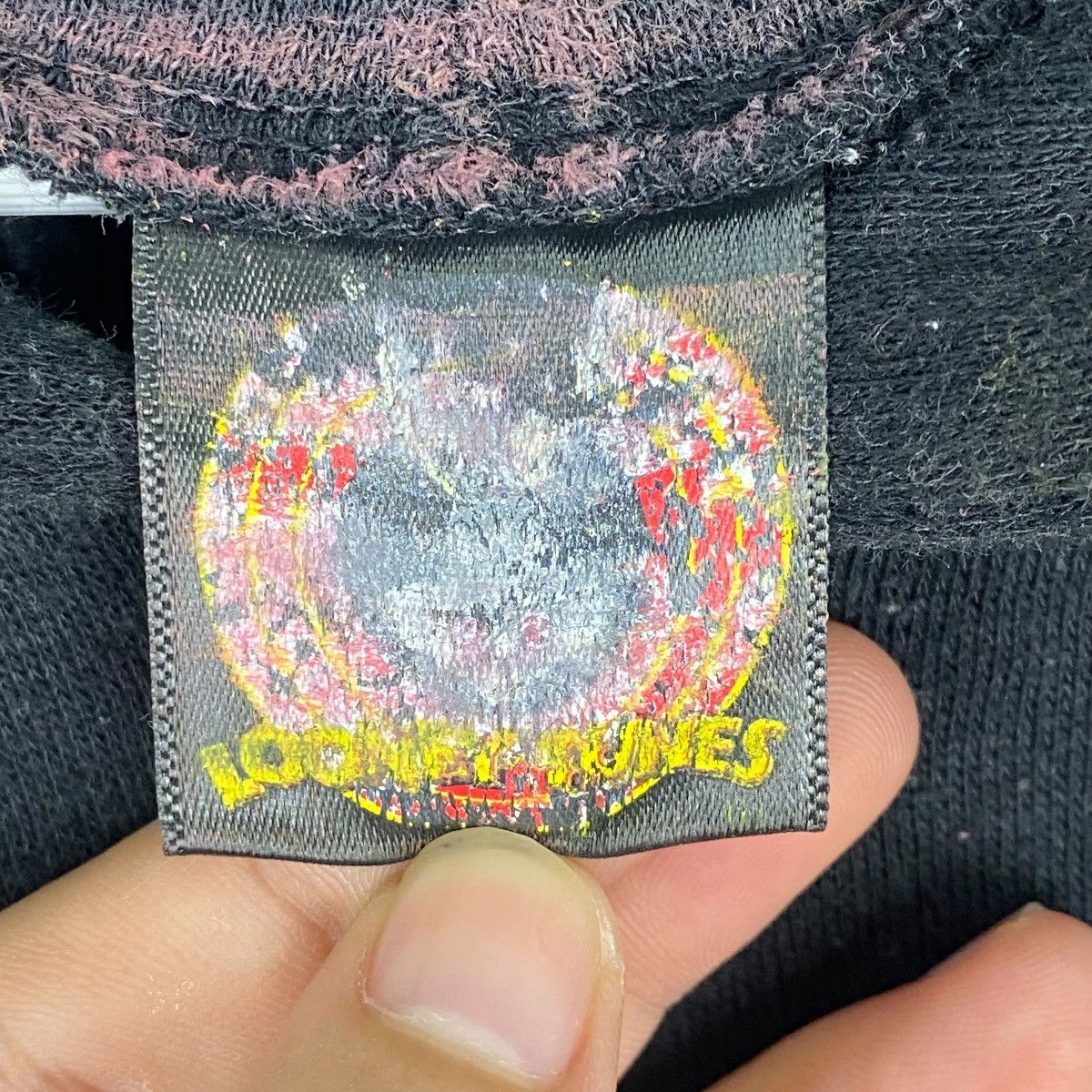 Other Vintage Bugs Bunny Looney Tunes Hoodie Sweater Big Logo Blac Size US XL / EU 56 / 4 - 6 Thumbnail