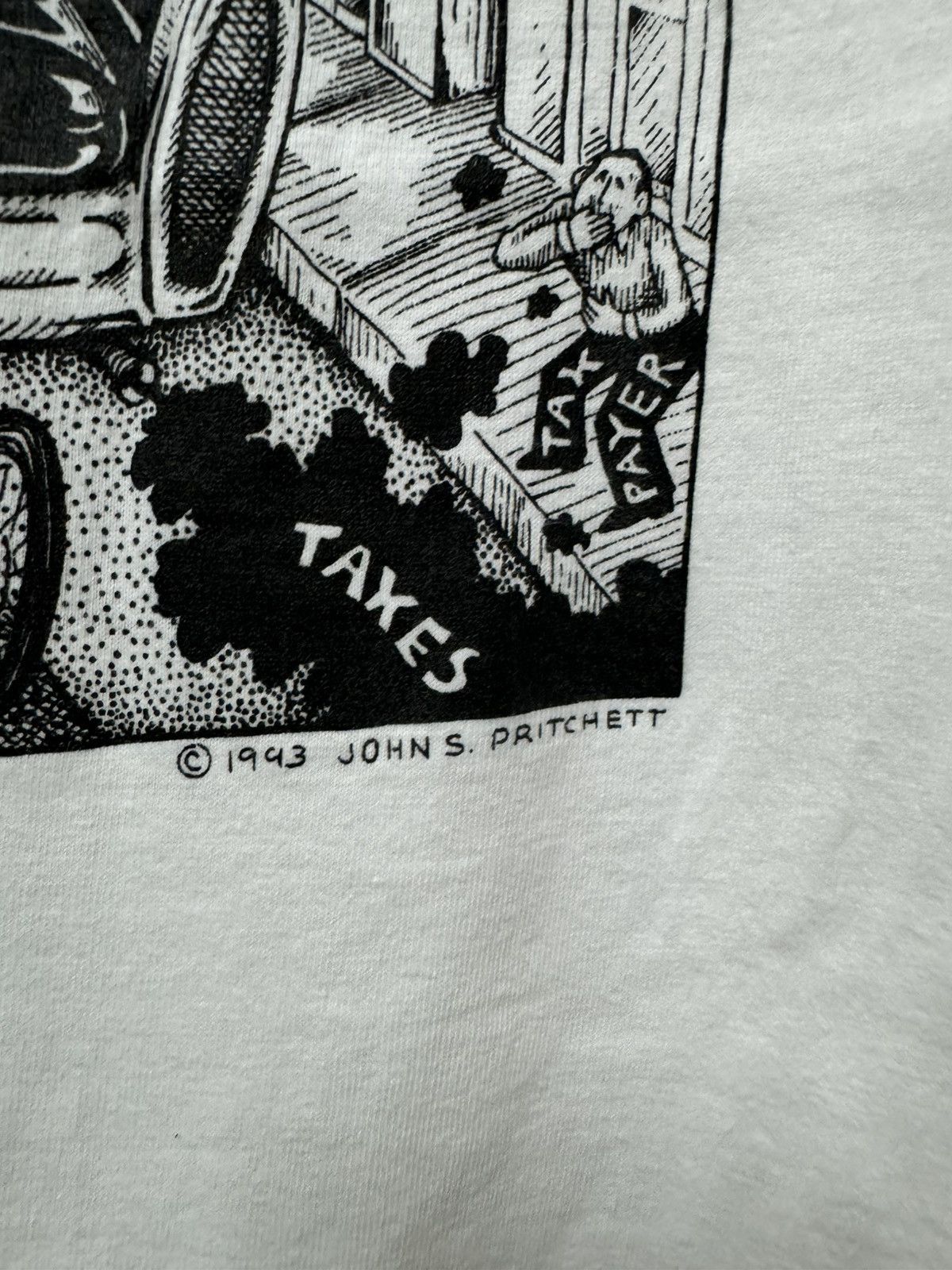 Vintage Vintage 90’s The Unbelieveble Empire John S Pritchett Art Size US L / EU 52-54 / 3 - 3 Thumbnail