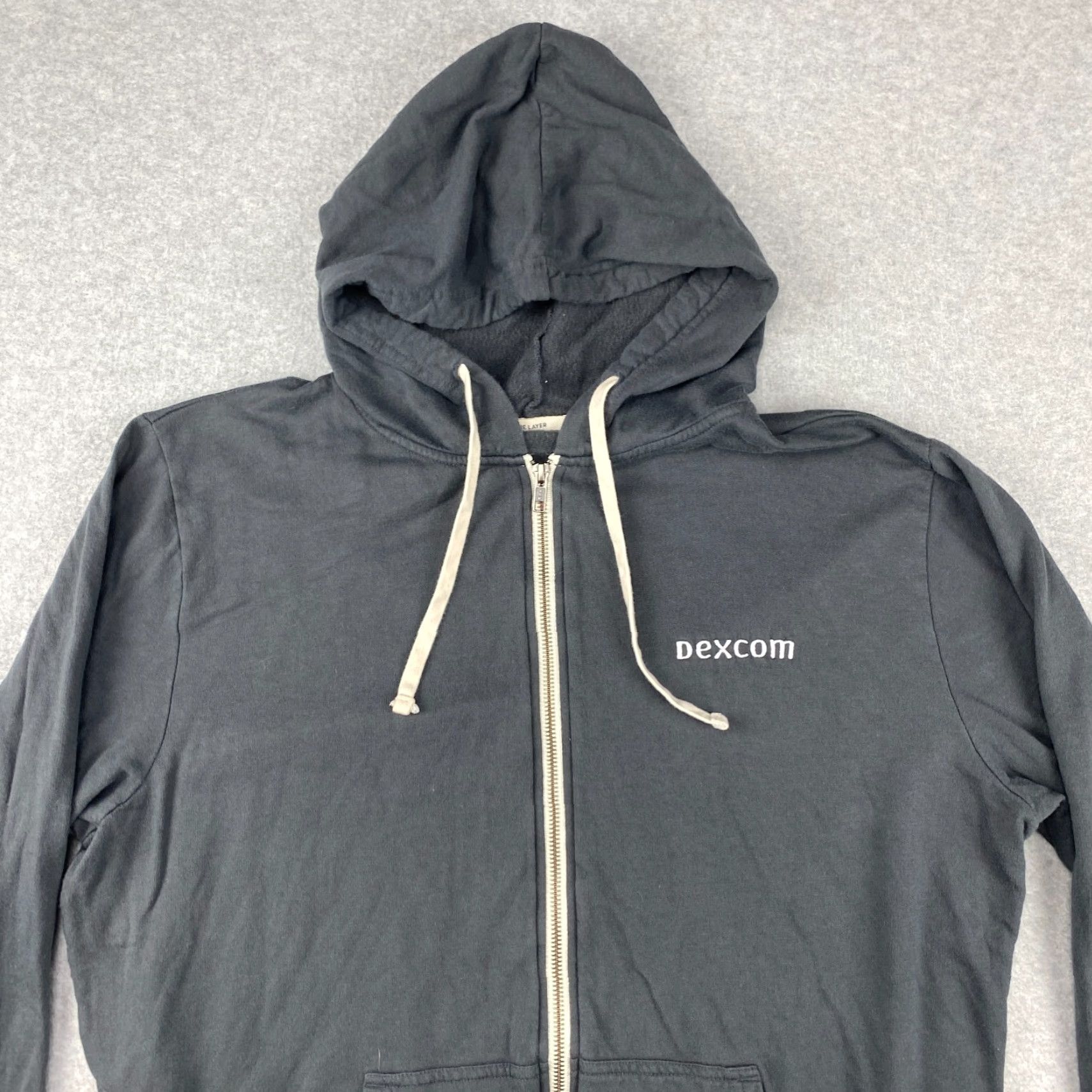 Marine Layer Marine Layer Hoodie Mens Large L Gray Full Zip Cotton Modal Cotton Size US L / EU 52-54 / 3 - 2 Thumbnail