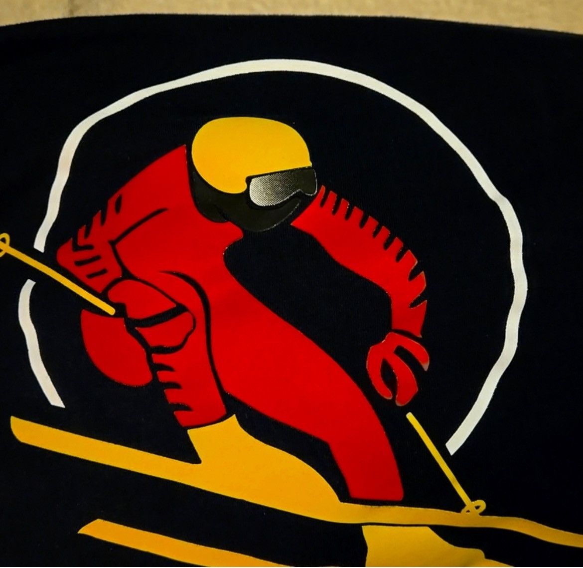 Polo Ralph Lauren Polo Ralph Lauren rare skier logo top Size US M / EU 48-50 / 2 - 2 Thumbnail