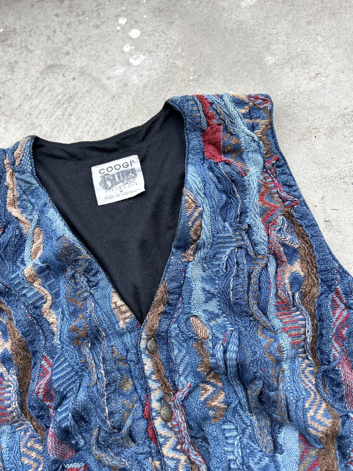Coogi 💥RARE💥 CRAZY COOGI BLUES VEST Size US M / EU 48-50 / 2 - 4 Thumbnail