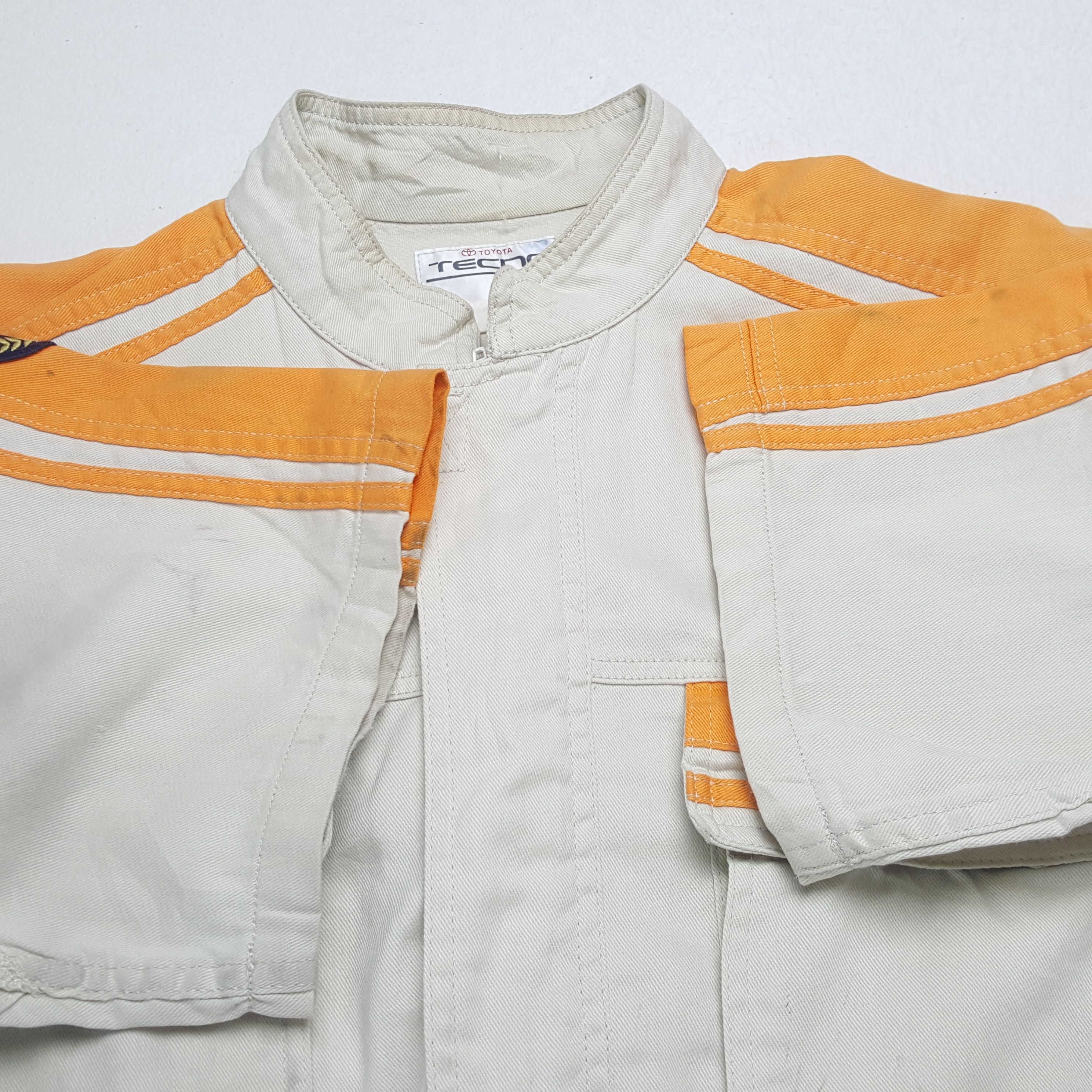 Vintage Vintage TOYOTO TECNO Japanese Racing Team Coverall Jacket Size US L / EU 52-54 / 3 - 13 Thumbnail