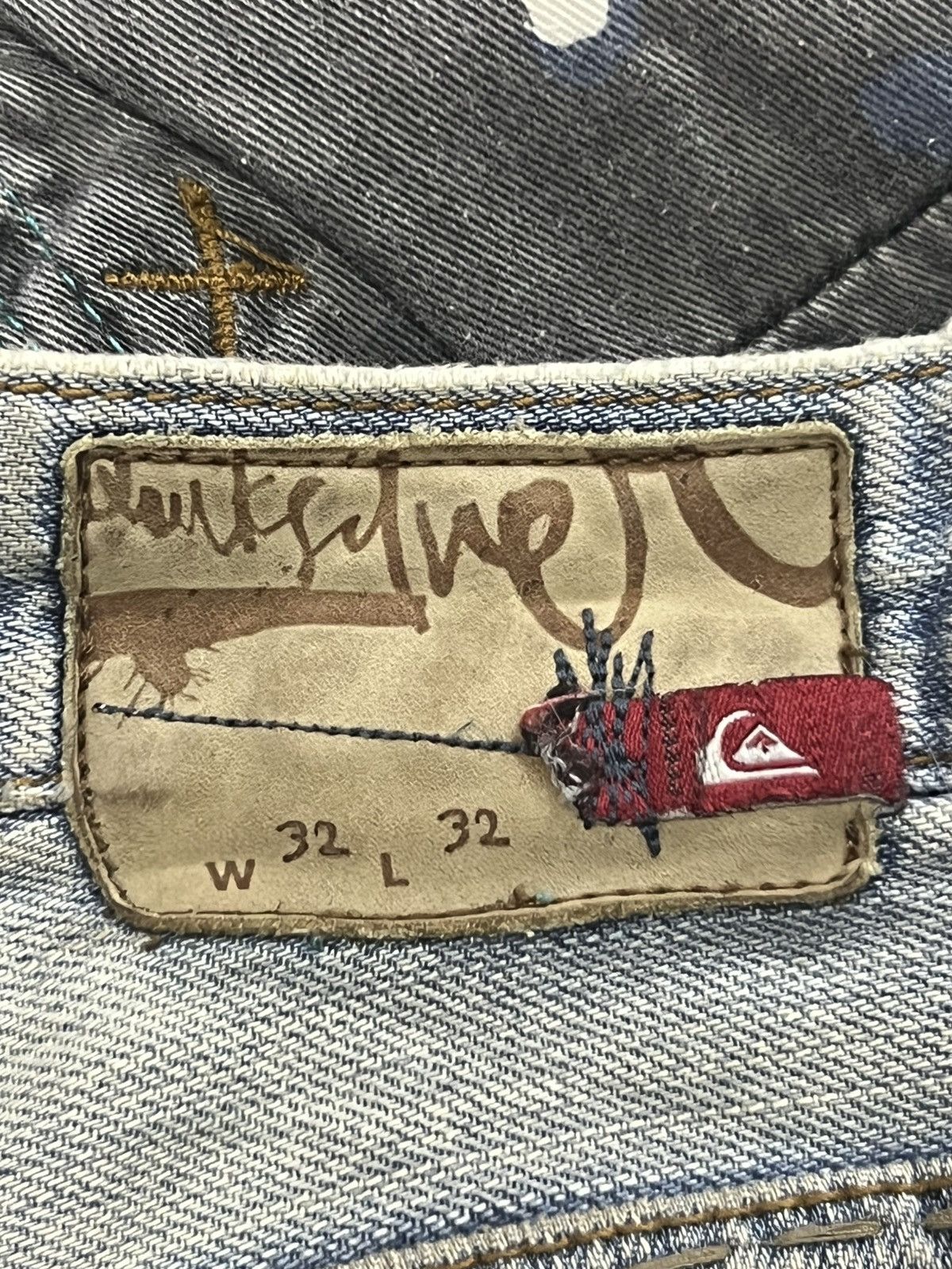 Quicksilver Vintage Quiksilver “QuikJean” Boot Fit – Distressed Size US 33 - 11 Thumbnail