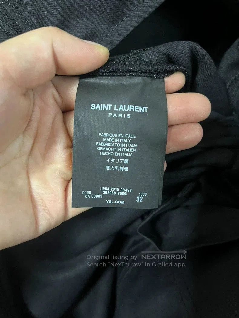 Saint Laurent Paris Saint Laurent Five-Zip Denim Jeans. Size US 32 / EU 48 - 4 Thumbnail