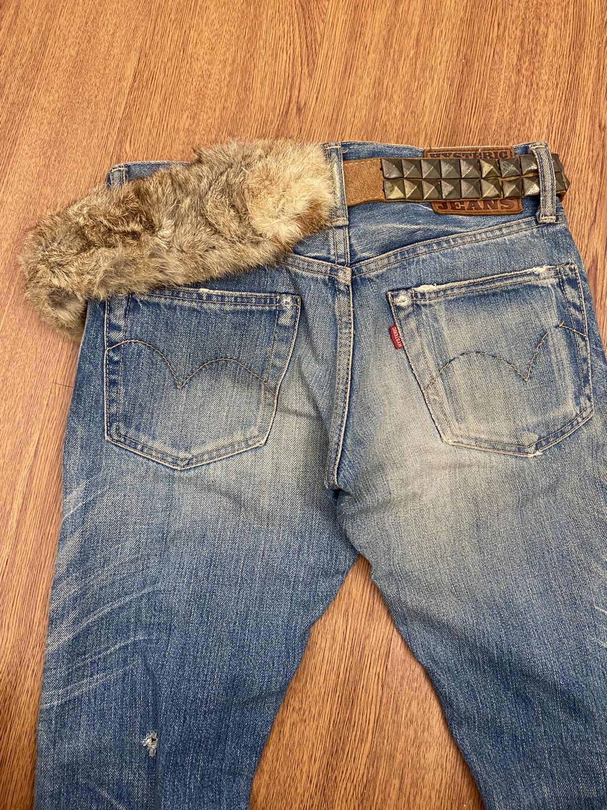 GOA G.O.A fur spike belt Size ONE SIZE - 5 Thumbnail