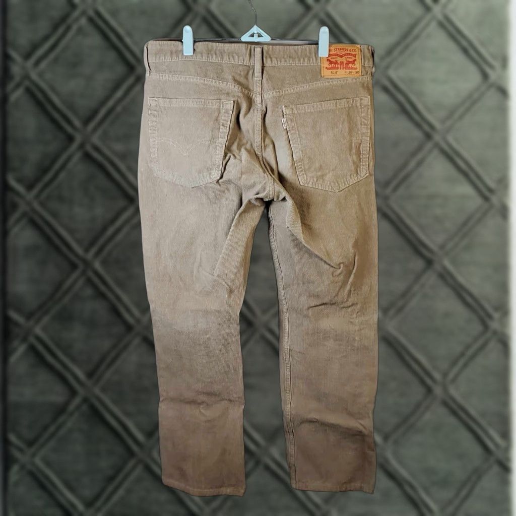Levi's VINTAGE Levi's 515 Corduroy Pants 36 X 29 Beige White Tab Tag Dress Pants Men Size US 36 / EU 52 - 1 Thumbnail