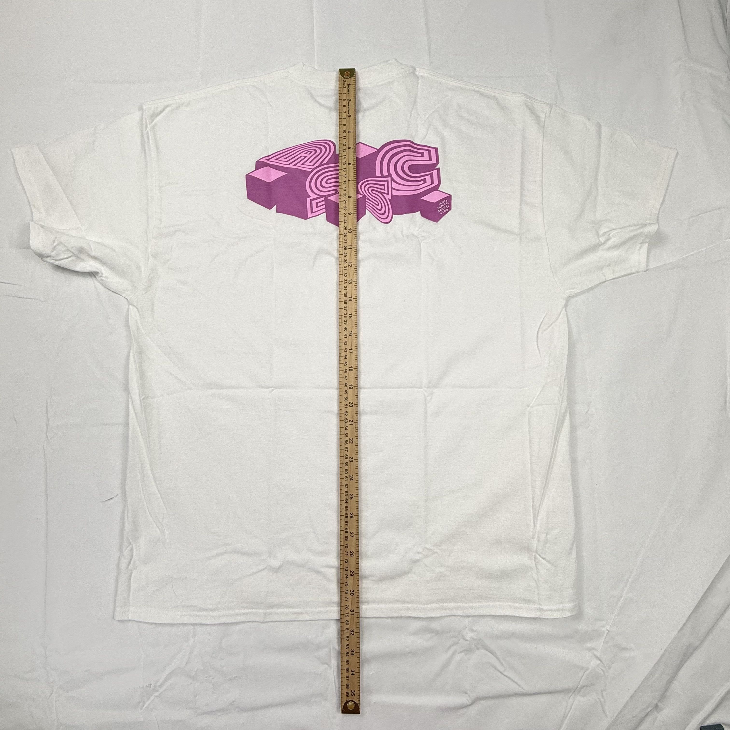 Anti Social Social Club Anti Social Social Club ASSC 3D Block Graphic T-Shirt Mens Size US XXL / EU 58 / 5 - 6 Thumbnail