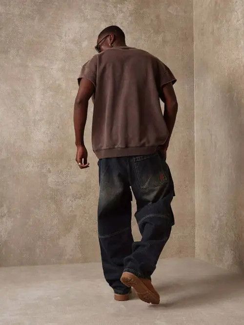 Designer × Japanese Brand × Vintage washed faded cleanfit yuppie bootcut cargo pants Size US 32 / EU 48 - 2 Thumbnail